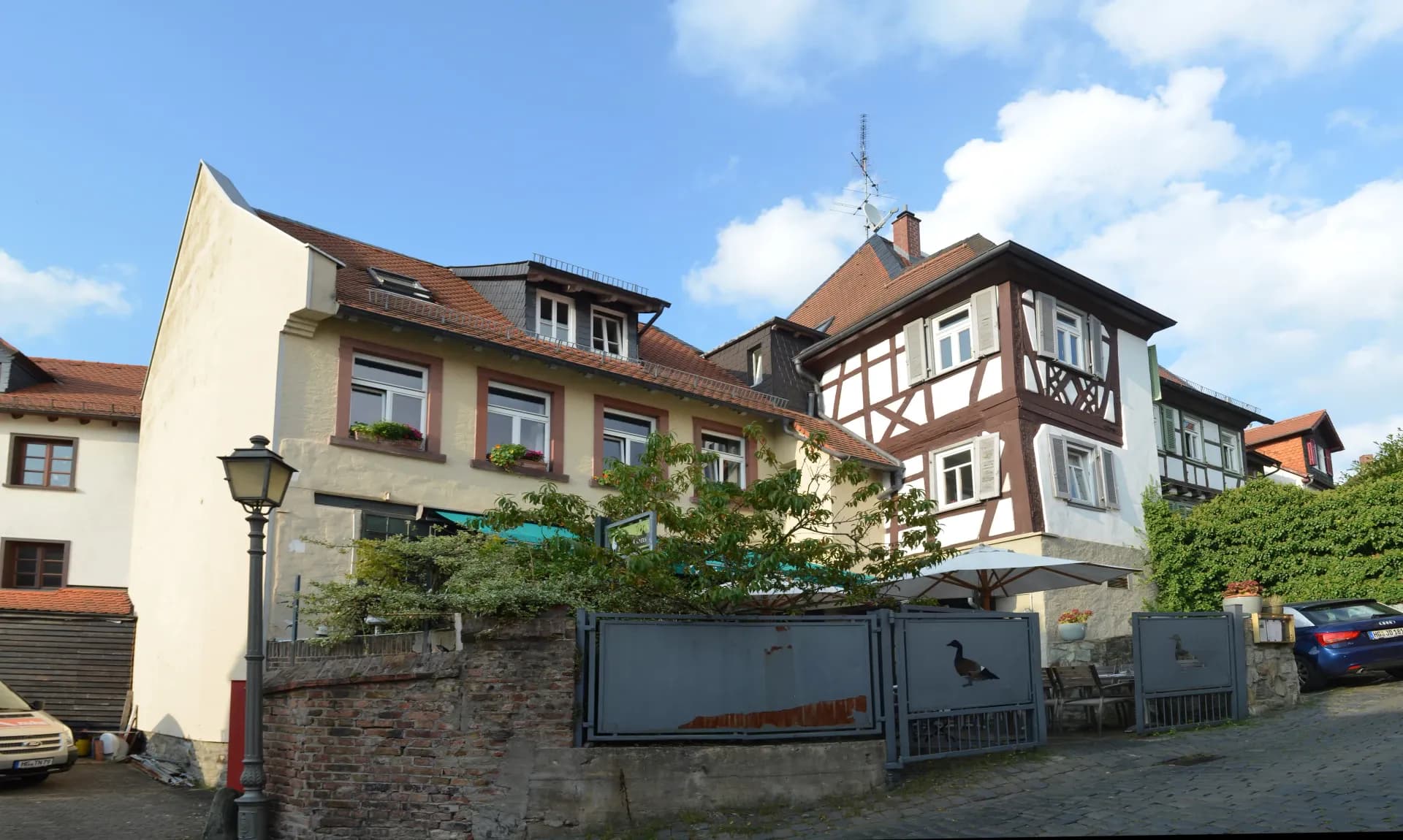 Häuserzeile Pferdstraße 20 in Kronberg im Taunus