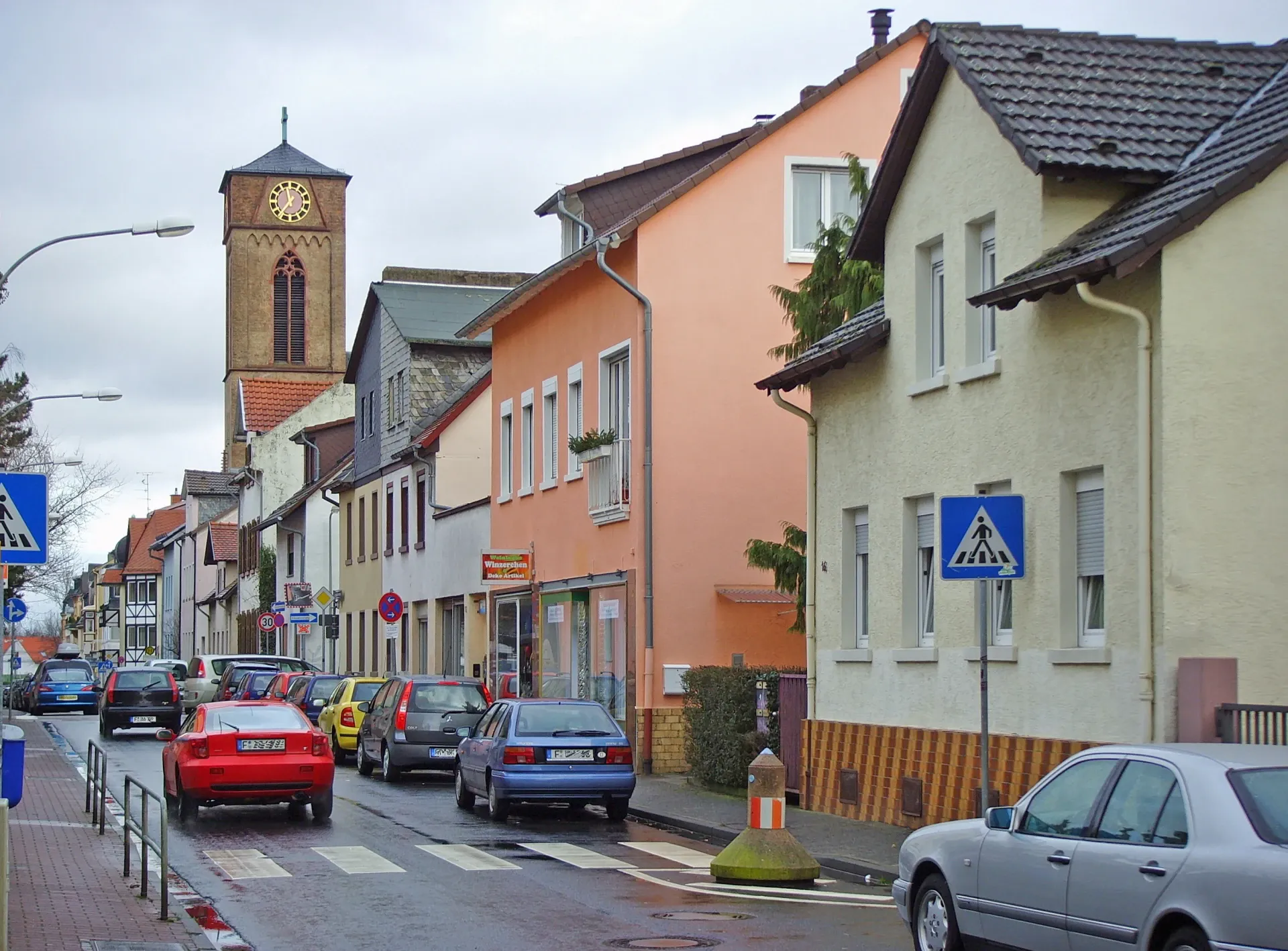 Kirchstraße in Frankfurt Heddernheim