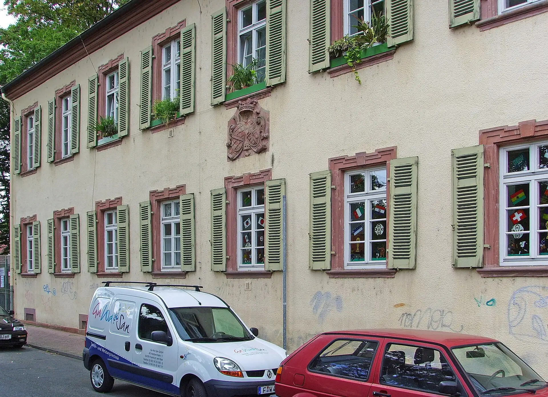 Heddernheimer Schloss in Frankfurt Heddernheim