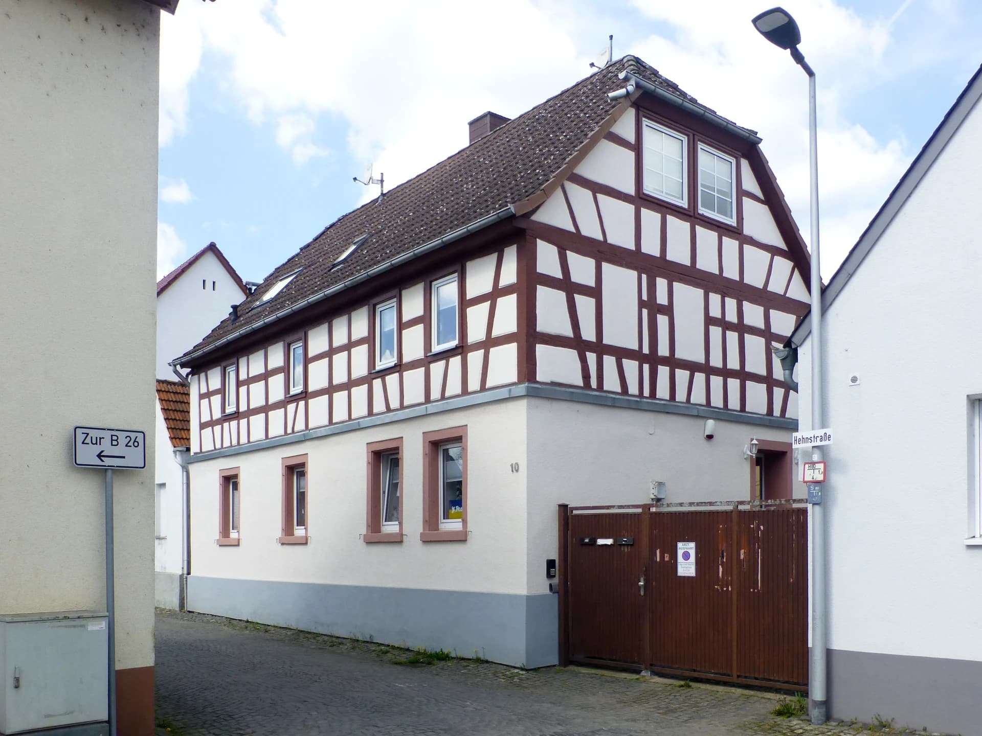 Fachwerkhaus in der Hehnstraße in Babenhausen