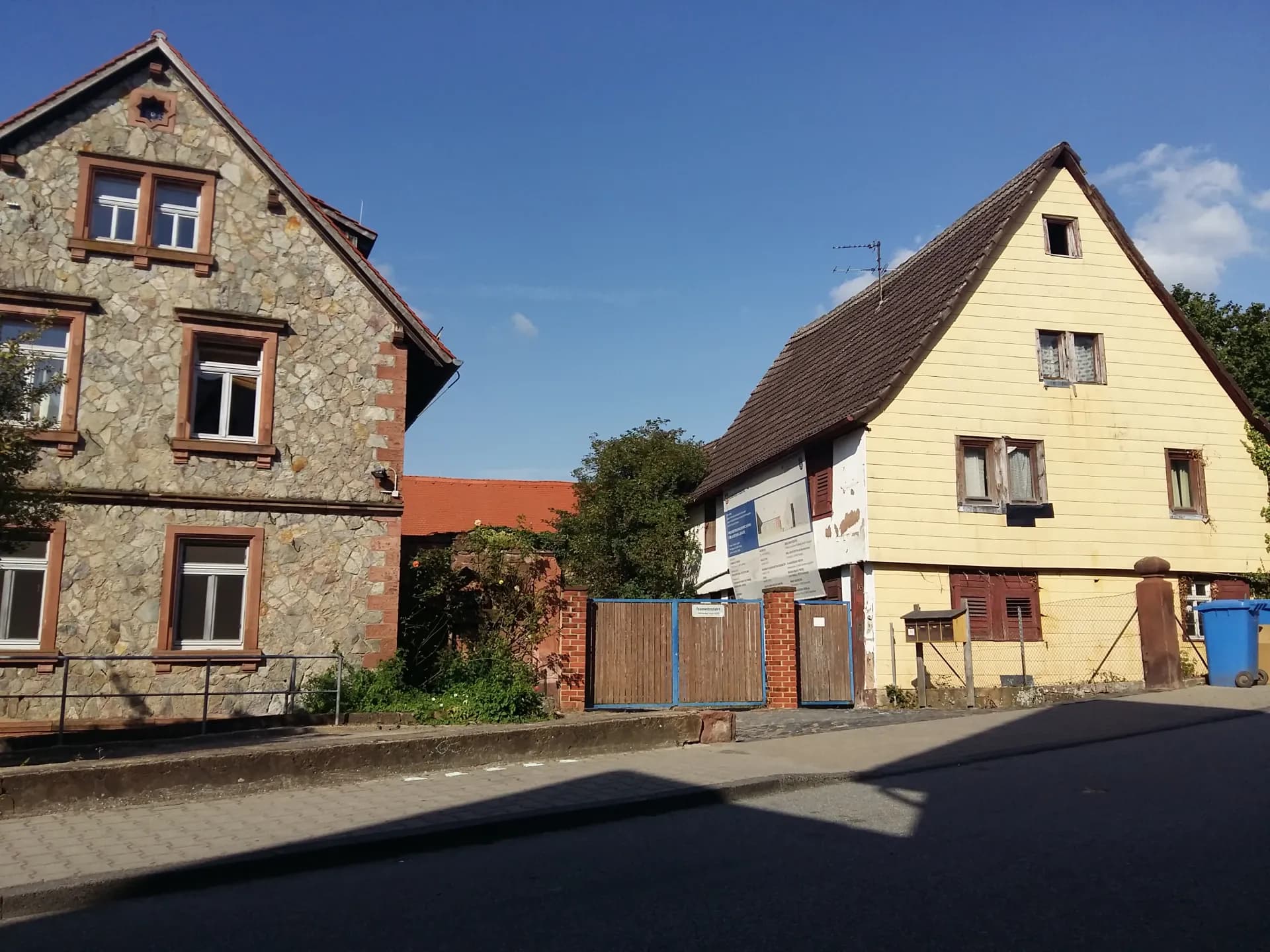 Wohnhäuser in der Heierngasse in Otzberg-Lengfeld