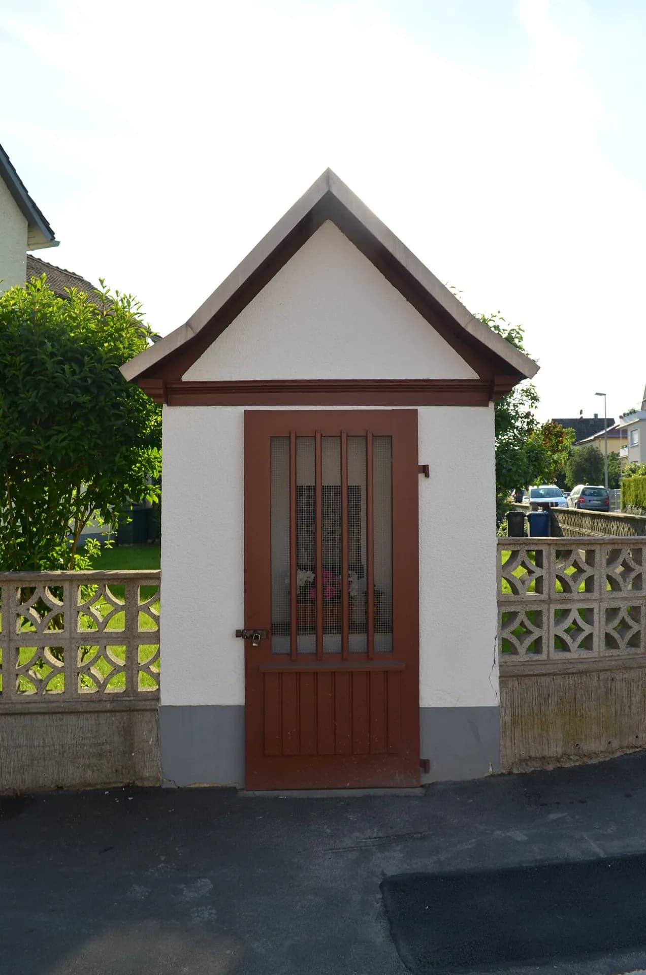Heiligenhäuschen an der Ecke Burgstraße und In der Steingasse in Oberursel-Bommersheim