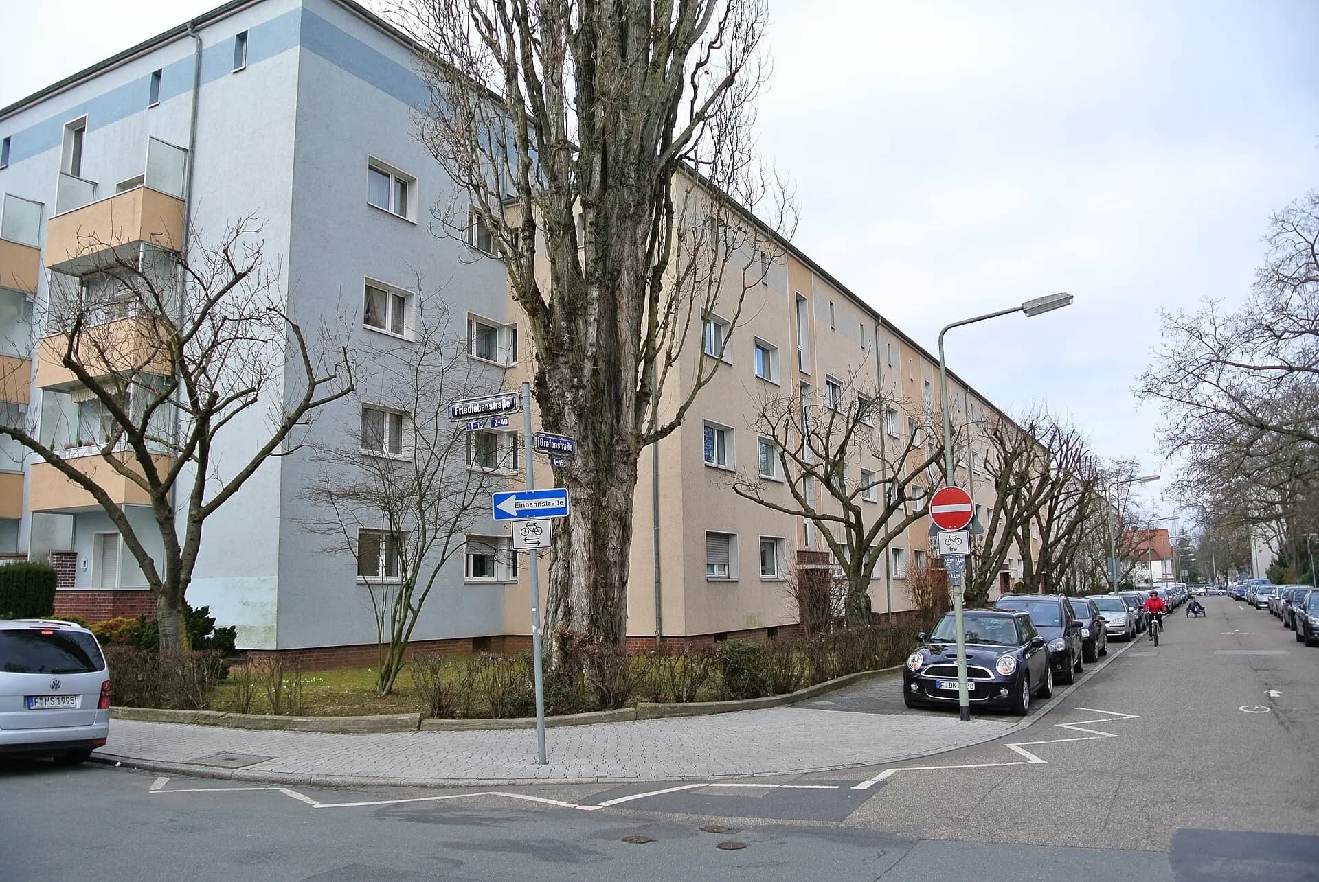 Heinrich-von-Stephan-Siedlung in Frankfurt Dornbusch