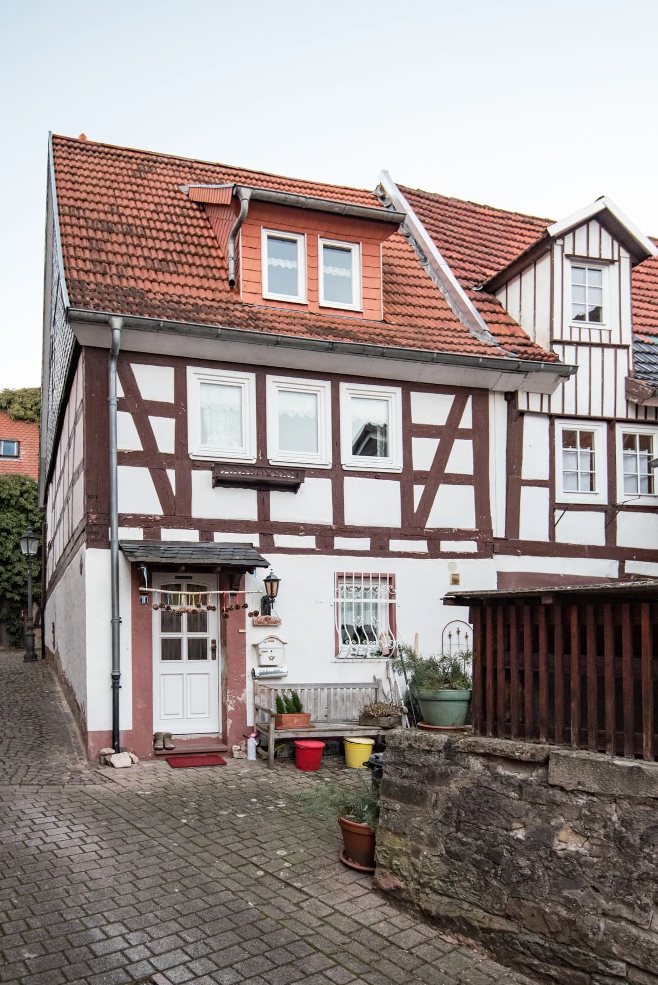 Fachwerkhäuser Heppengasse 6 und 8 in Bad Orb