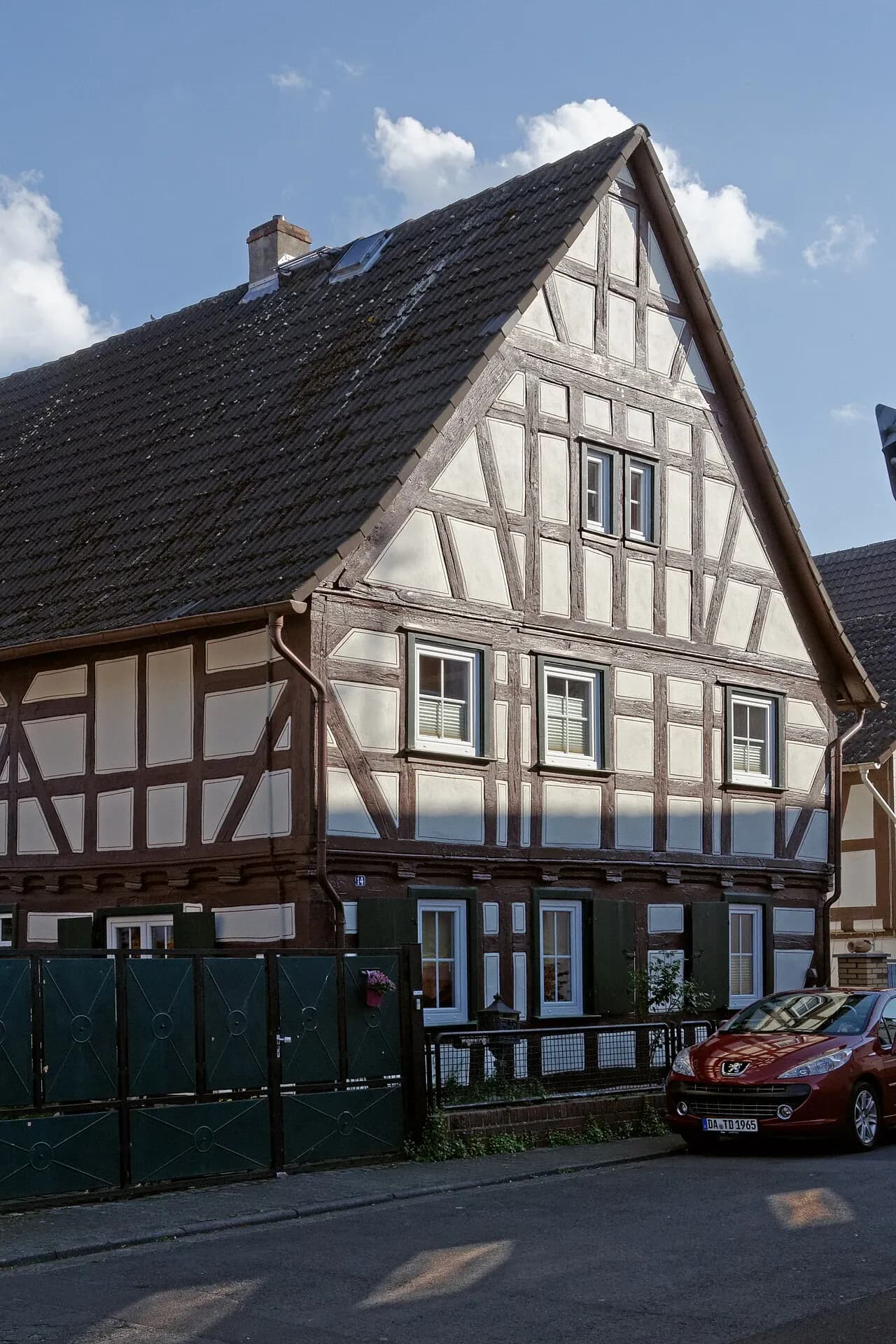 Fachwerkhaus in der Breiten Straße 14 in Babenhausen-Hergershausen