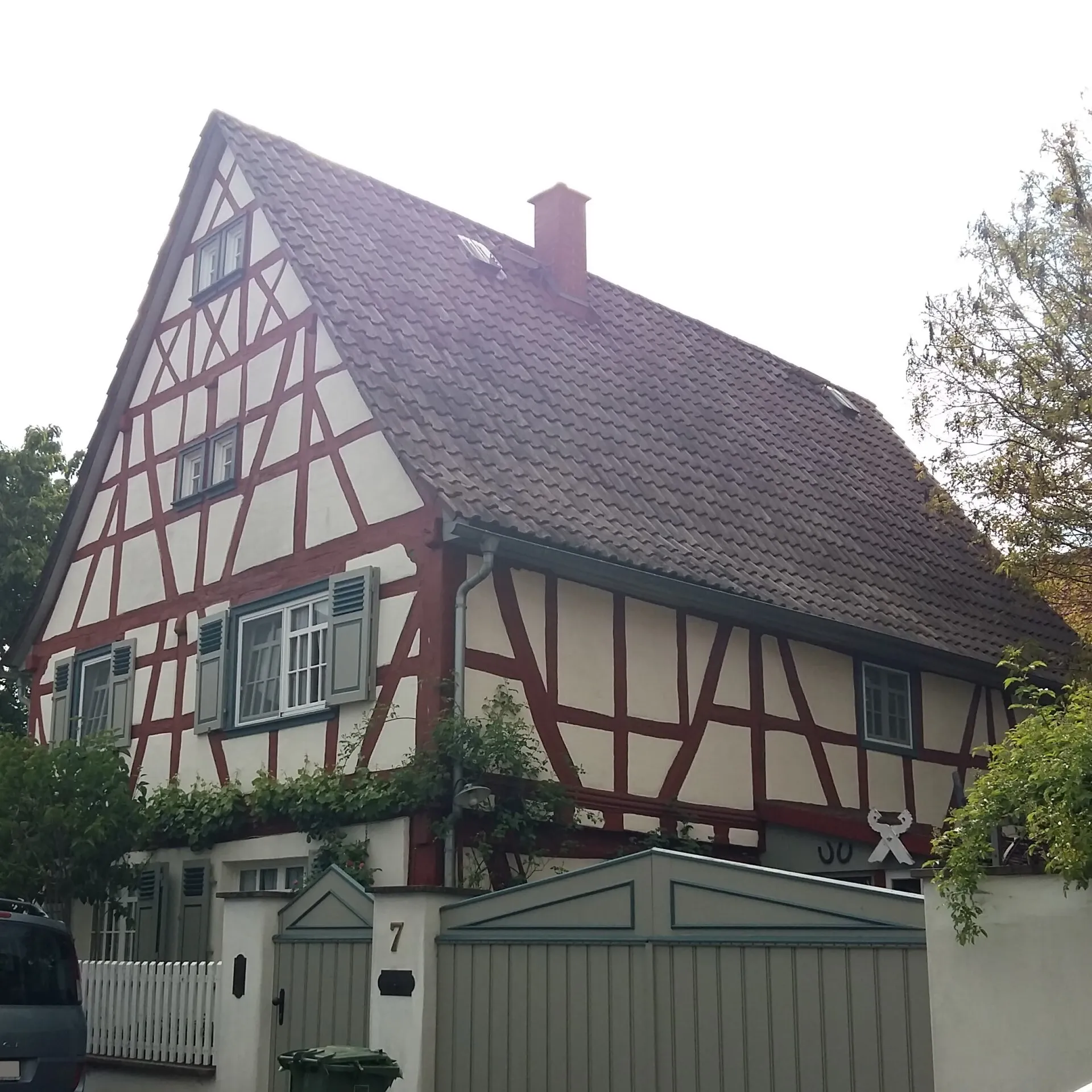 Fachwerkhaus in der Breiten Straße 7 in Babenhausen-Hergershausen