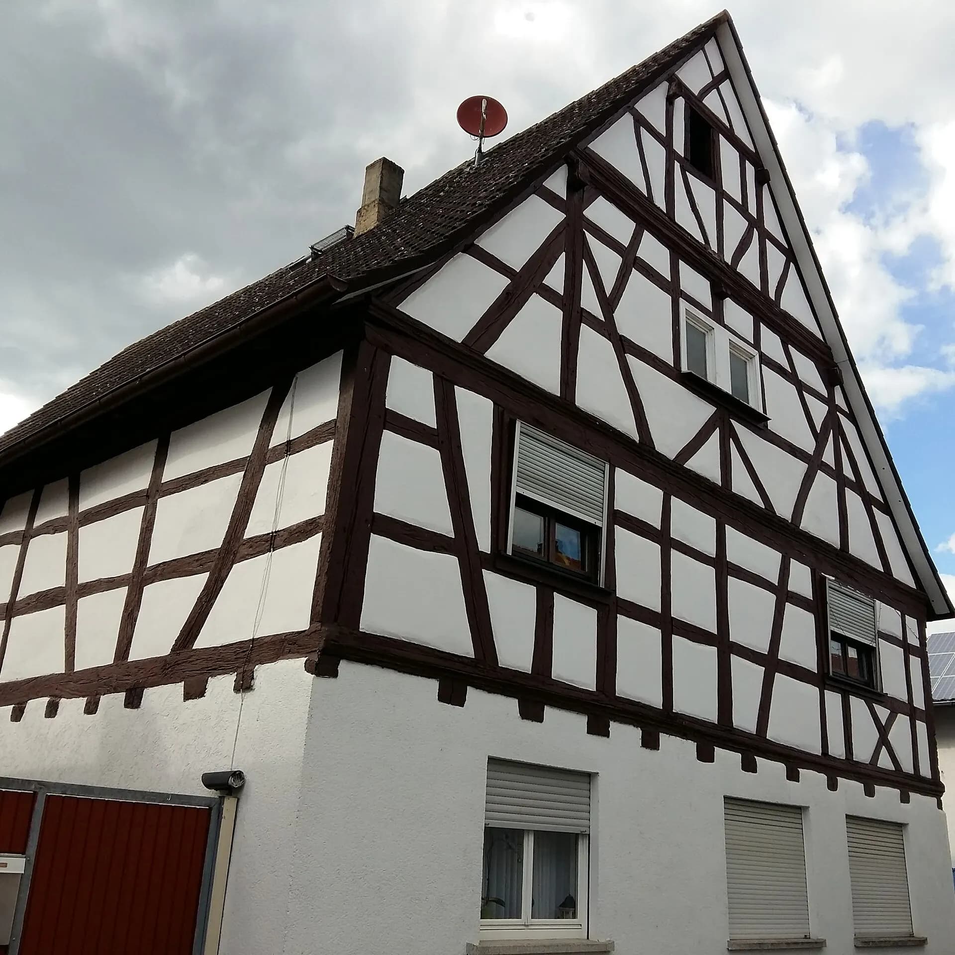Fachwerkhaus in der Schmalen Straße 1 in Babenhausen-Hergershausen