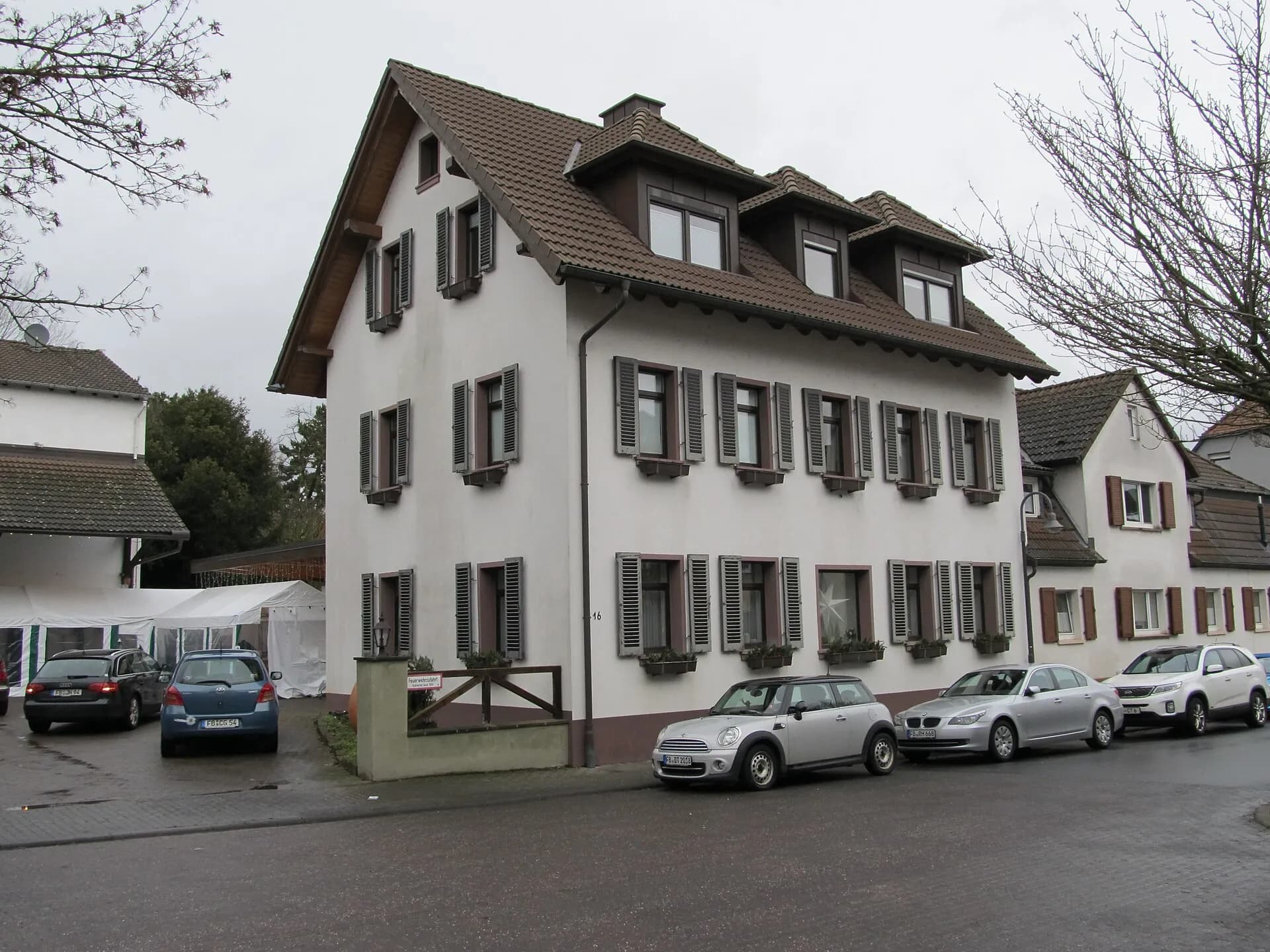 Herrenhaus an der Frankfurter Straße in Kloppenheim, Karben
