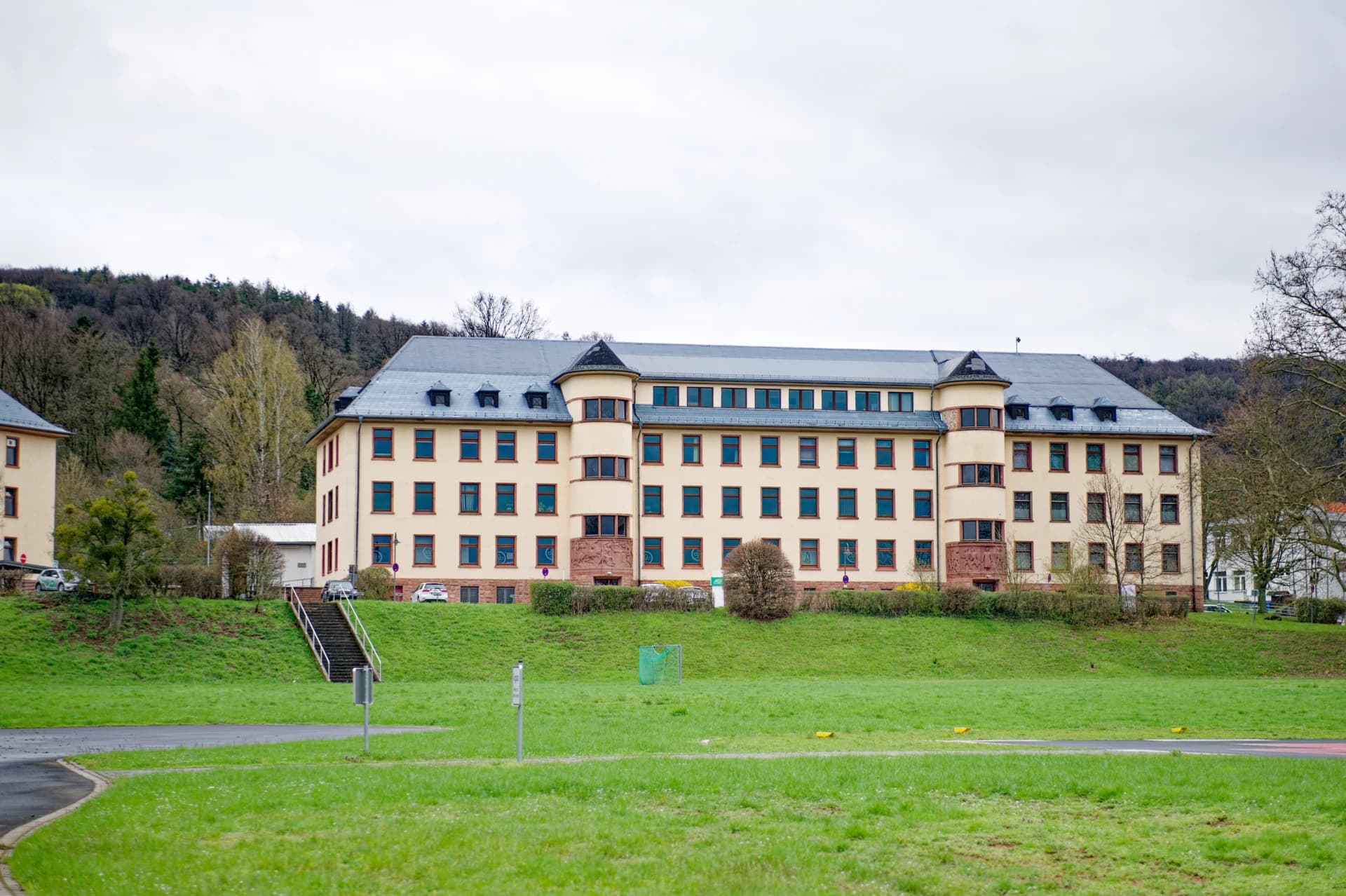 Ehemalige Herzbachkaserne am Herzbachweg in Gelnhausen