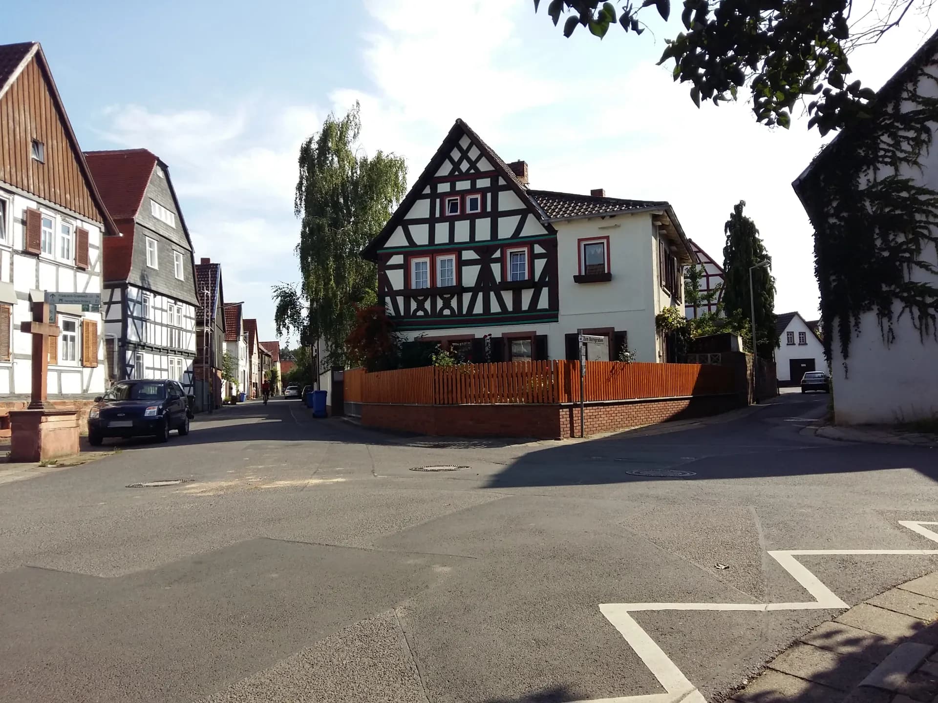 Fachwerkhaus an der Hindenburgstraße in Otzberg-Lengfeld