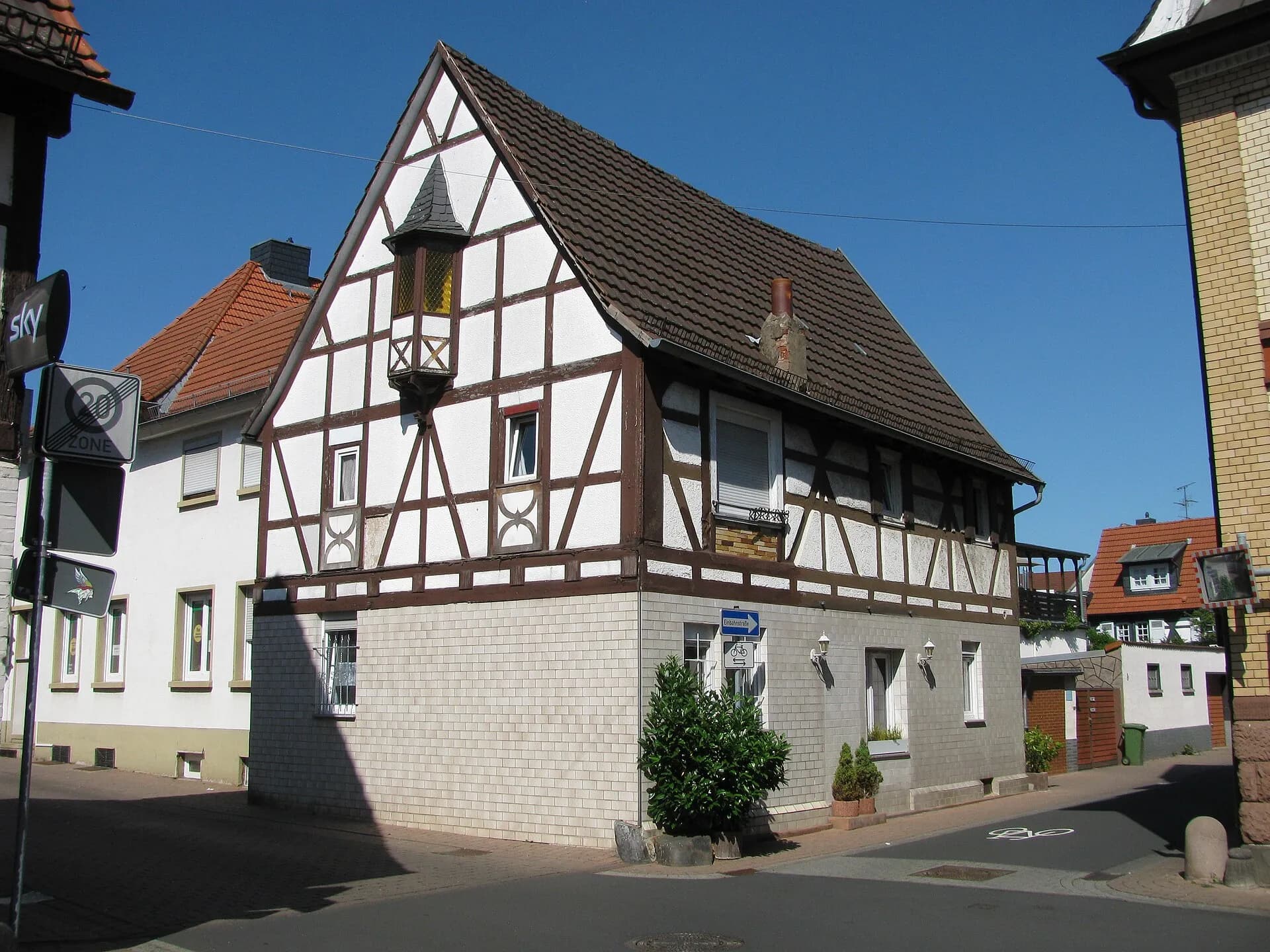Fachwerkhaus Hintergasse 1 in Maintal-Dörnigheim