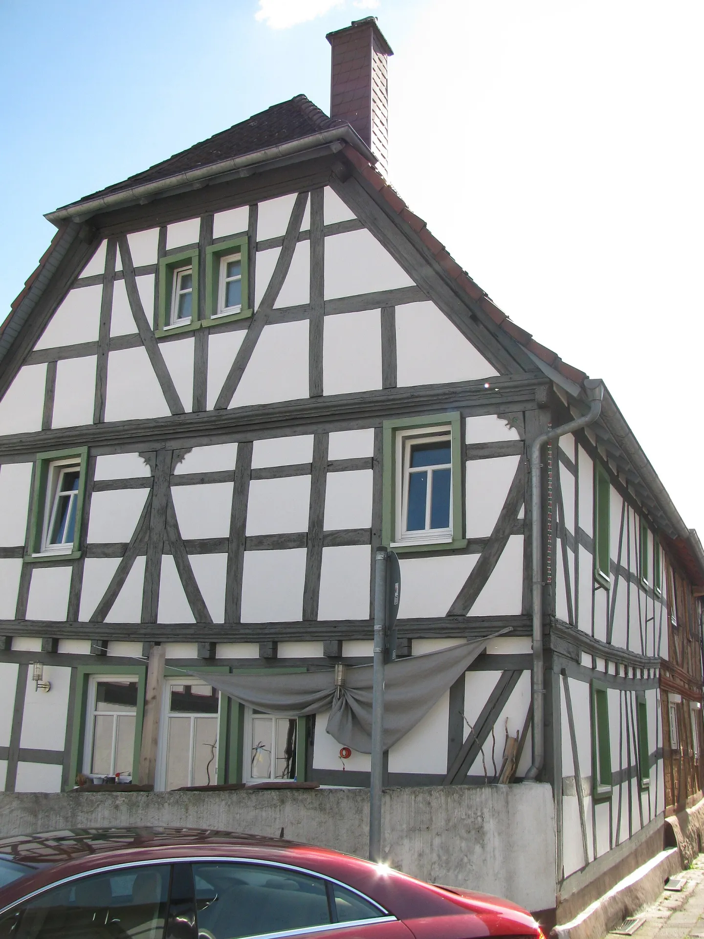 Fachwerkhaus Hintergasse 10 in Hanau-Großauheim