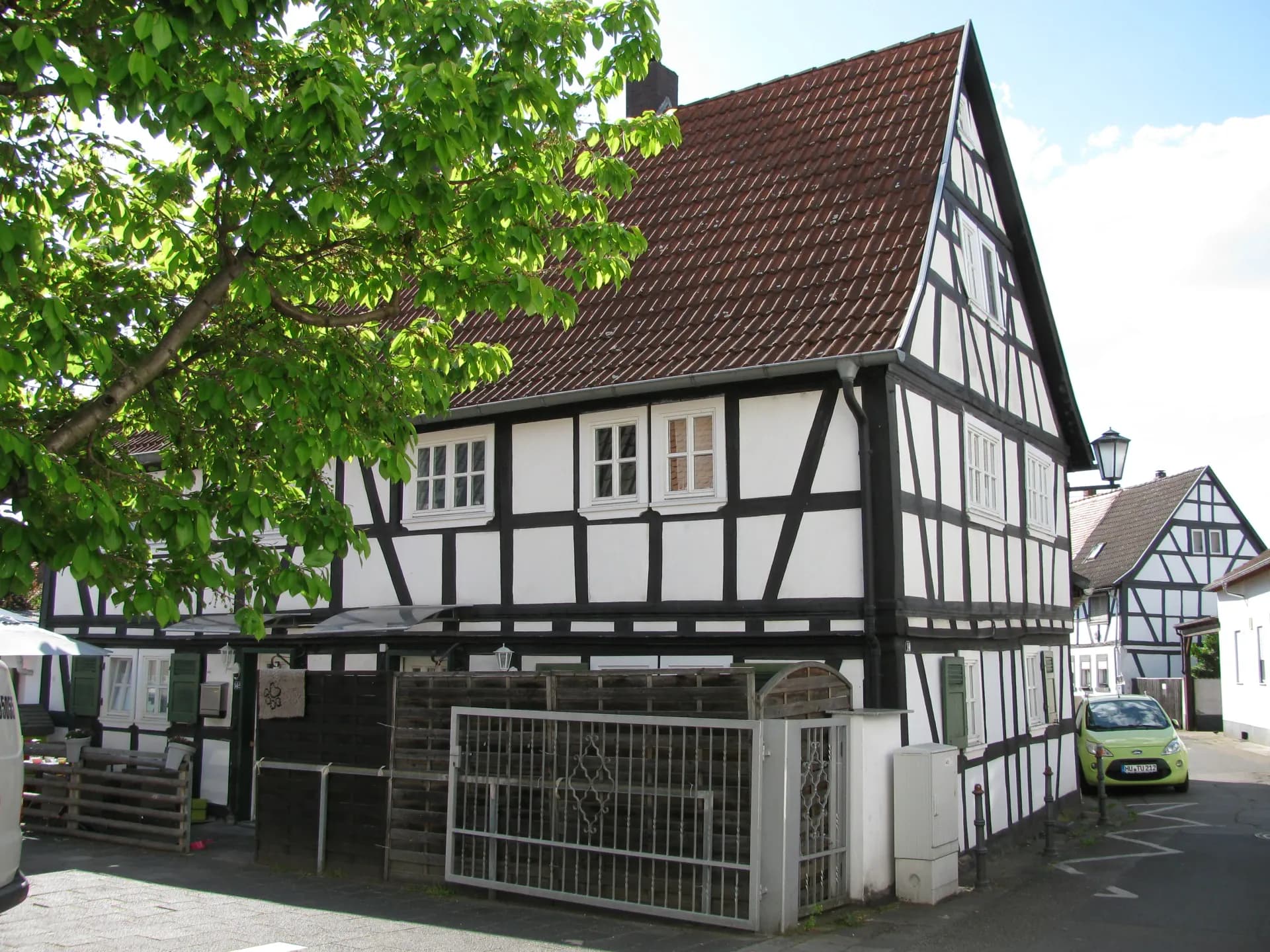 Fachwerkhaus in der Hintergasse in Hanau-Großauheim