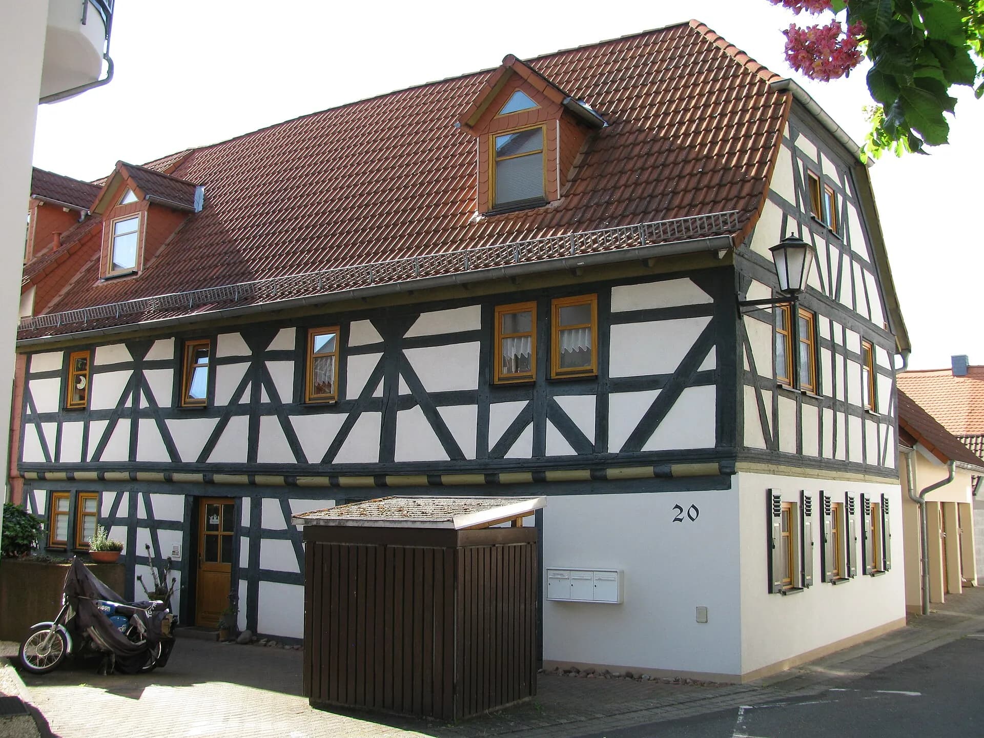 Fachwerkhaus Hintergasse 20 in Hanau-Großauheim