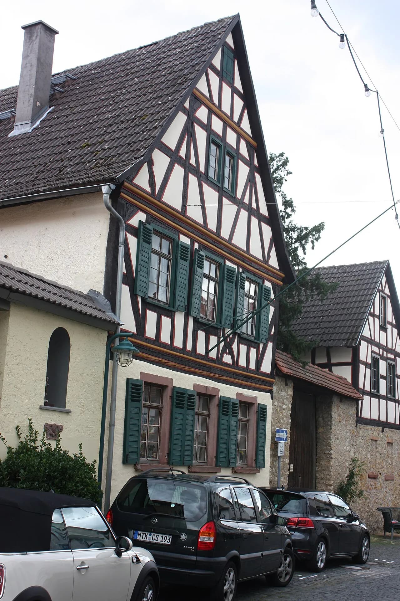 Fachwerkhaus in der Hintergasse 34 in Hochheim am Main