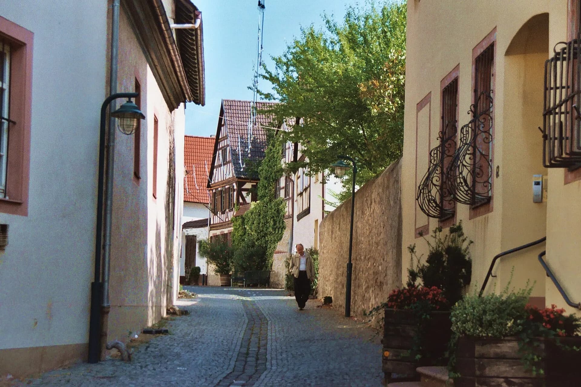 Altstadtgasse Hintergasse in Hochheim am Main
