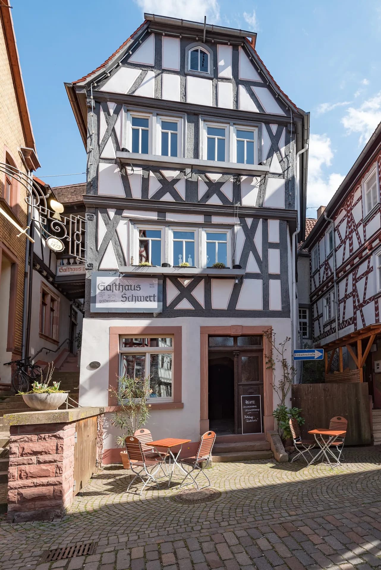 Historisches Gasthaus an der Hauptstraße in Klingenberg am Main