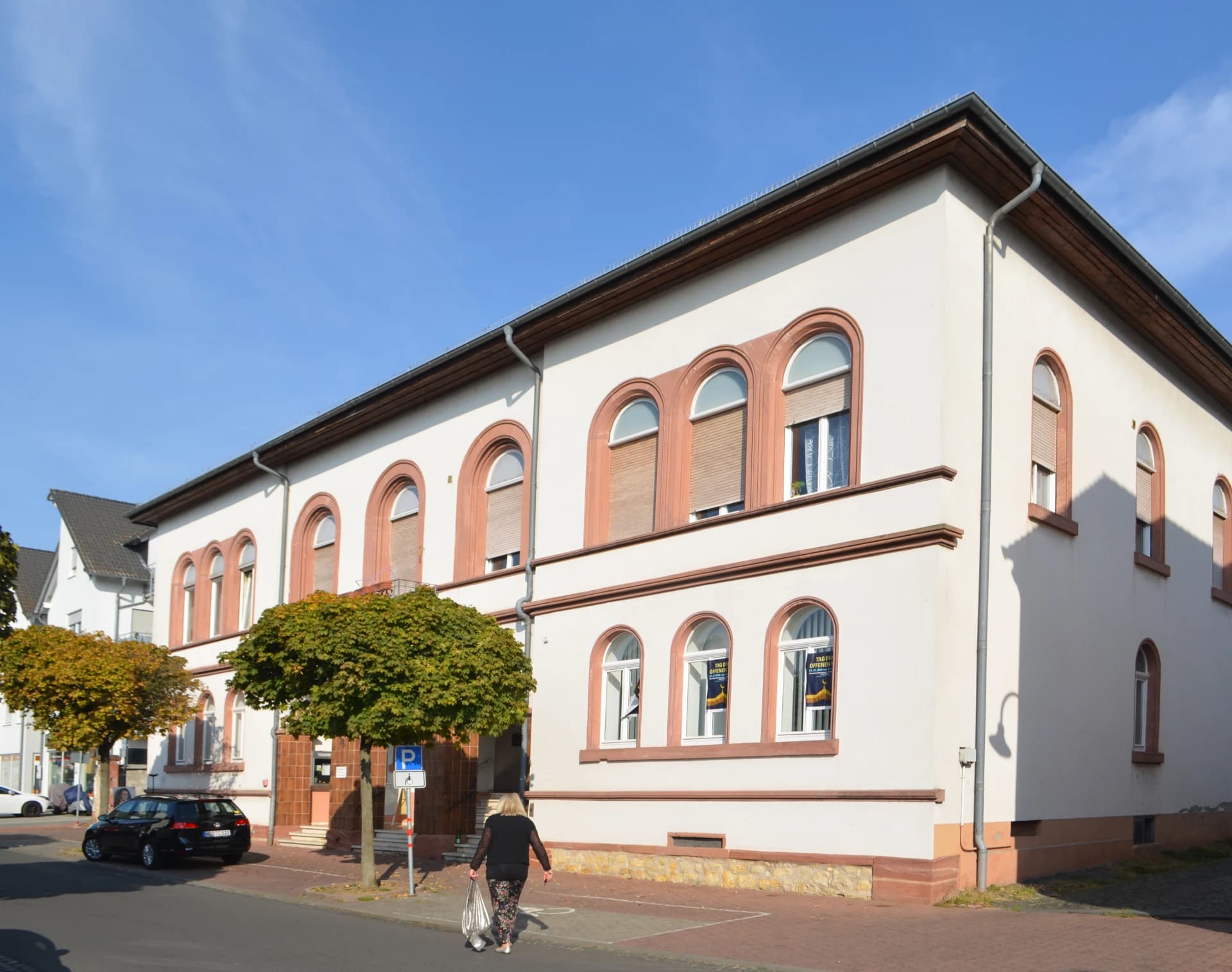 Historisches Gebäude an der Rathausstraße in Klein-Karben, Karben