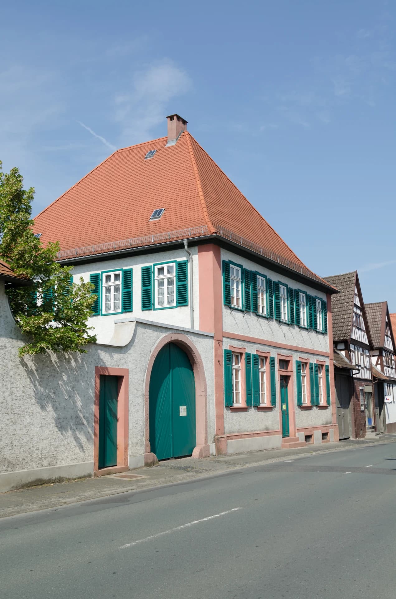Historisches Wohnhaus an der Hauptstraße in Stockstadt am Main
