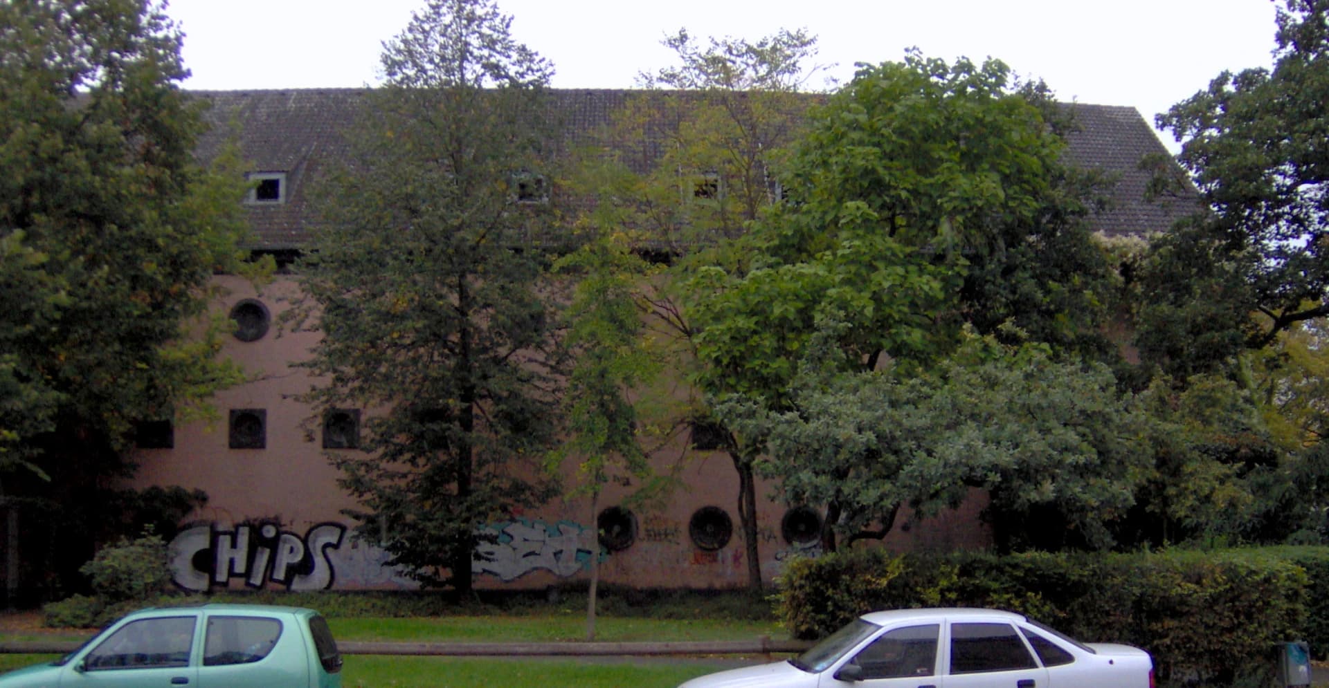 Bunker an der Groß-Hasenbach-Straße in Offenbach