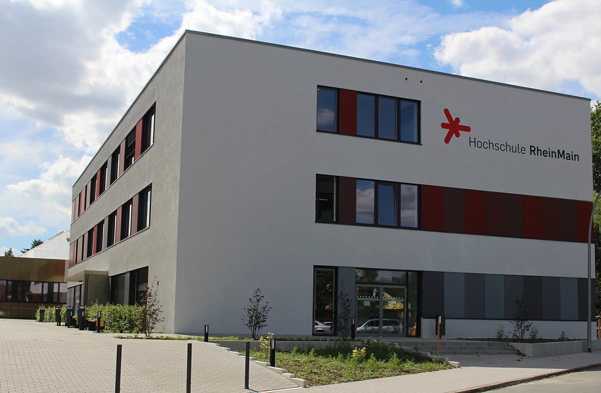 G-Gebäude der Hochschule RheinMain in Rüsselsheim