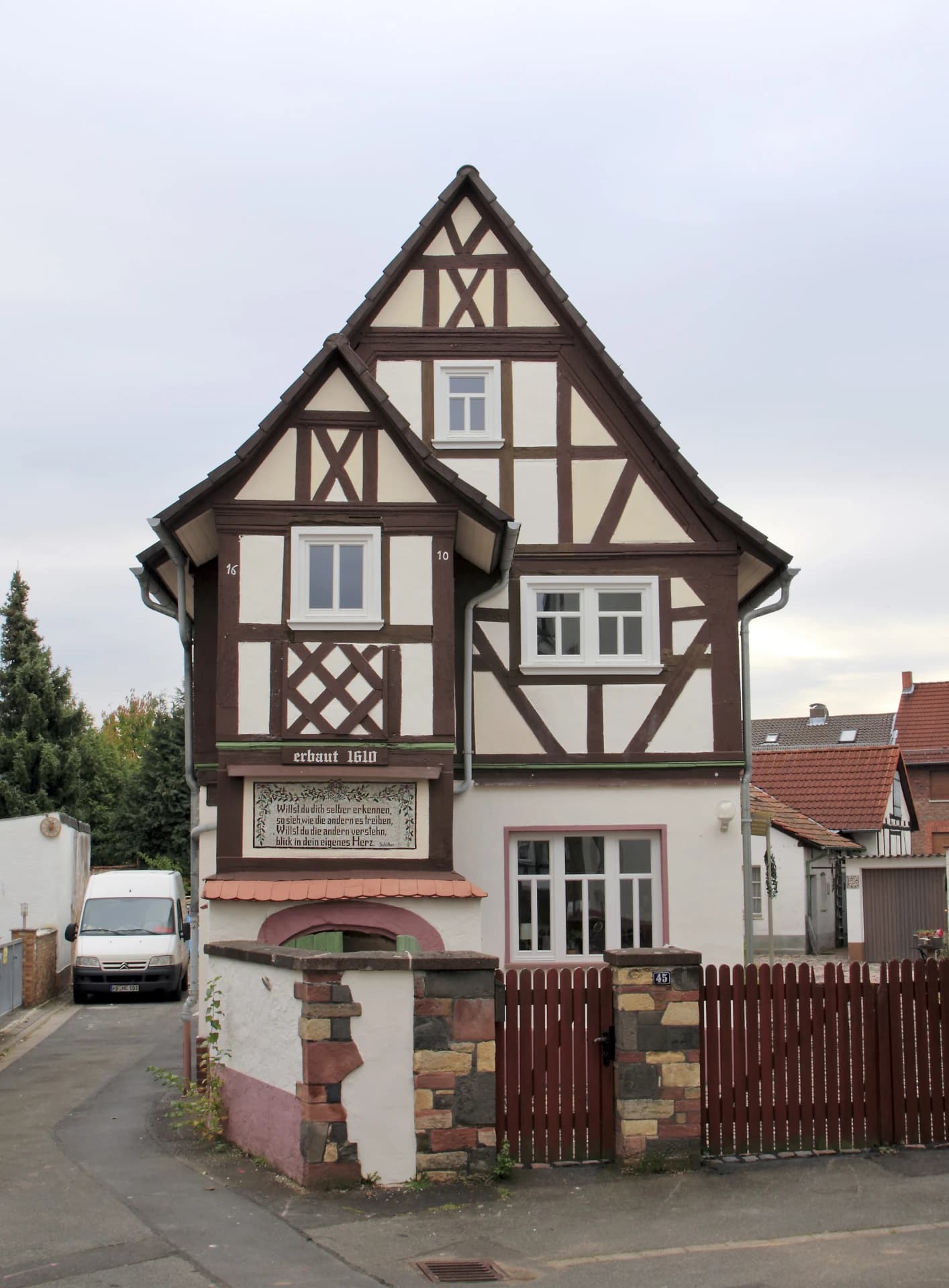 Fachwerkhaus von 1610 in Maintal-Hochstadt