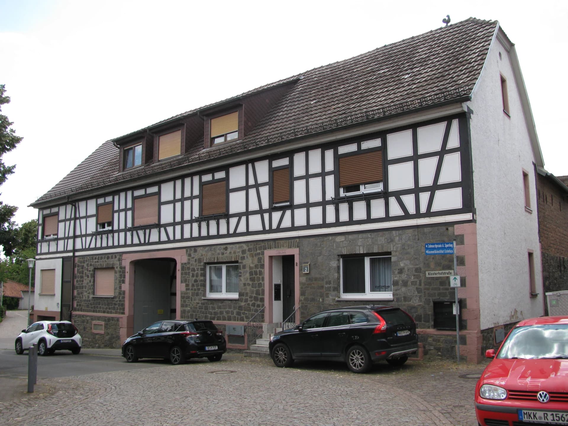 Fachwerkhaus an der Klosterhofstraße in Maintal-Hochstadt