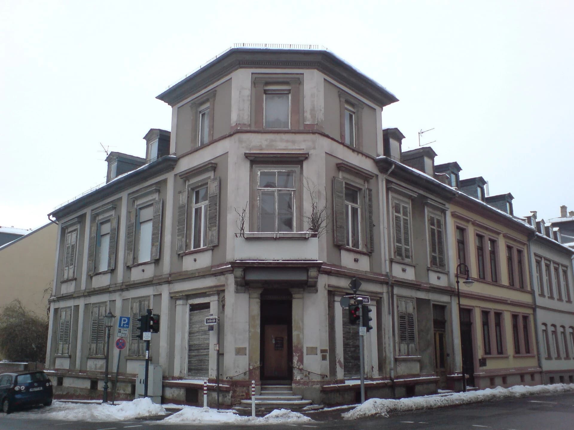 Klassizistisches Eckhaus Höhestraße Ecke Castillostraße in Bad Homburg