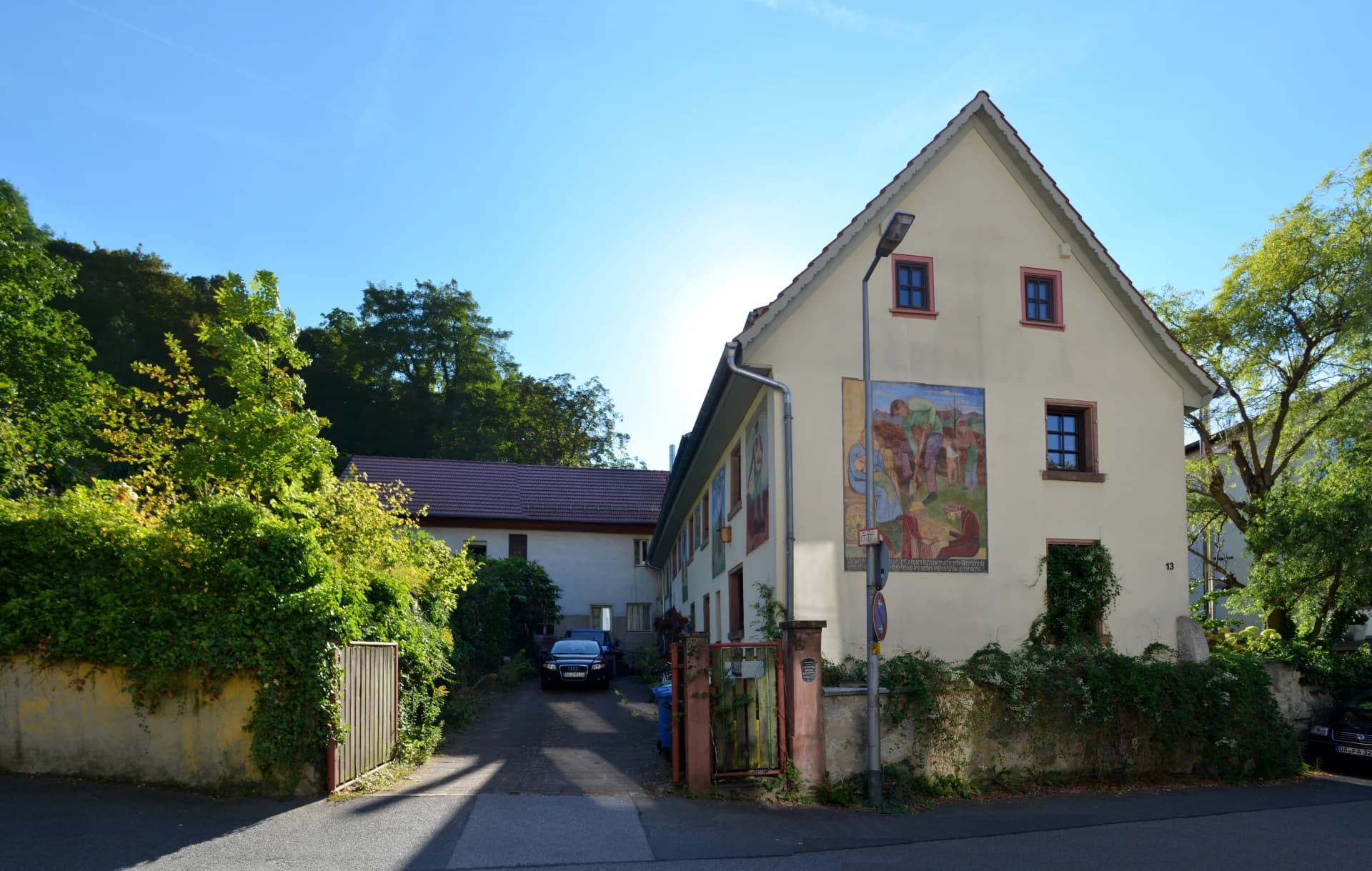 Hofanlage im Stettbacher Tal in Seeheim-Jugenheim