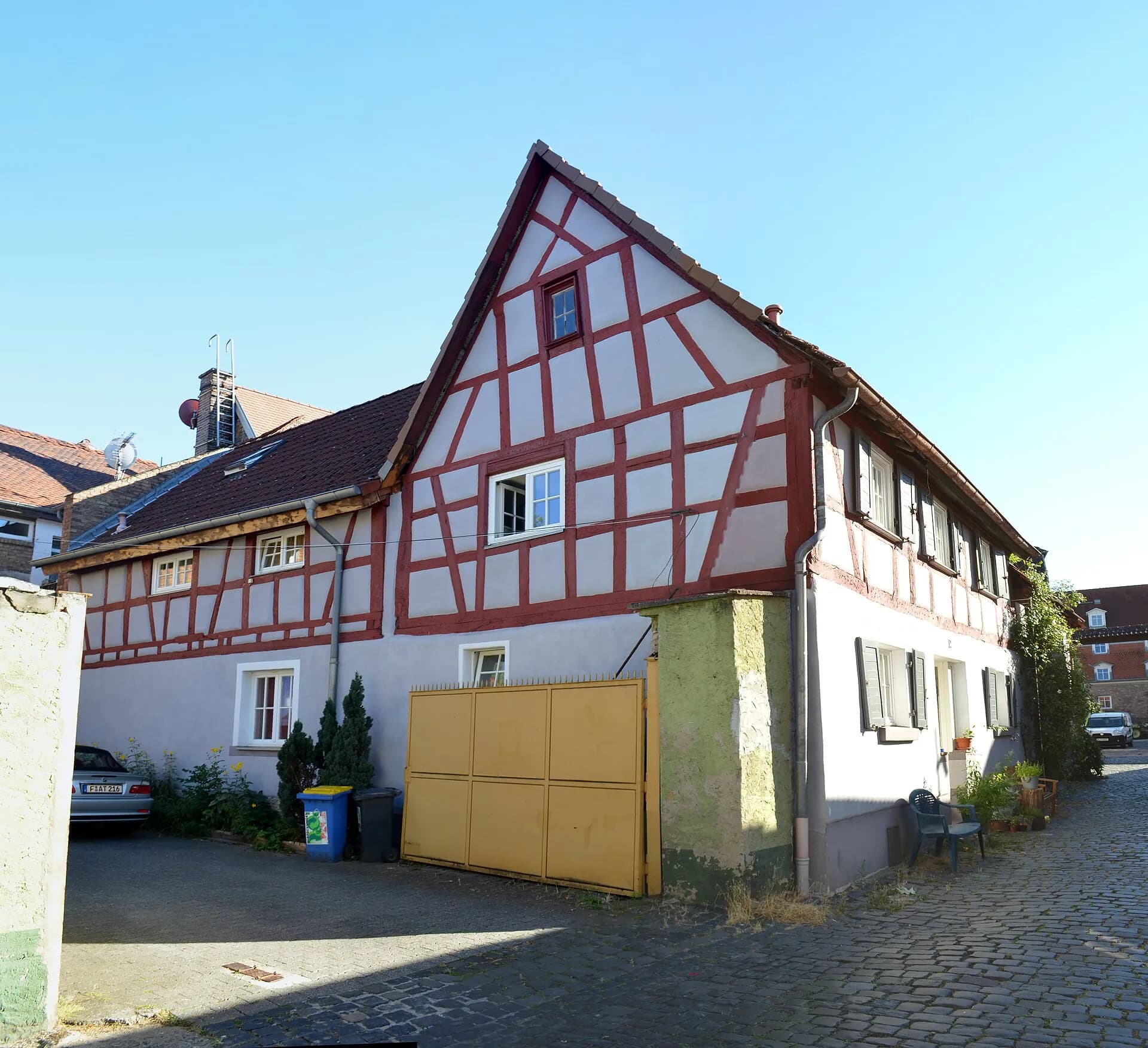 Hofanlage Wagengasse 3 in Frankfurt-Unterliederbach