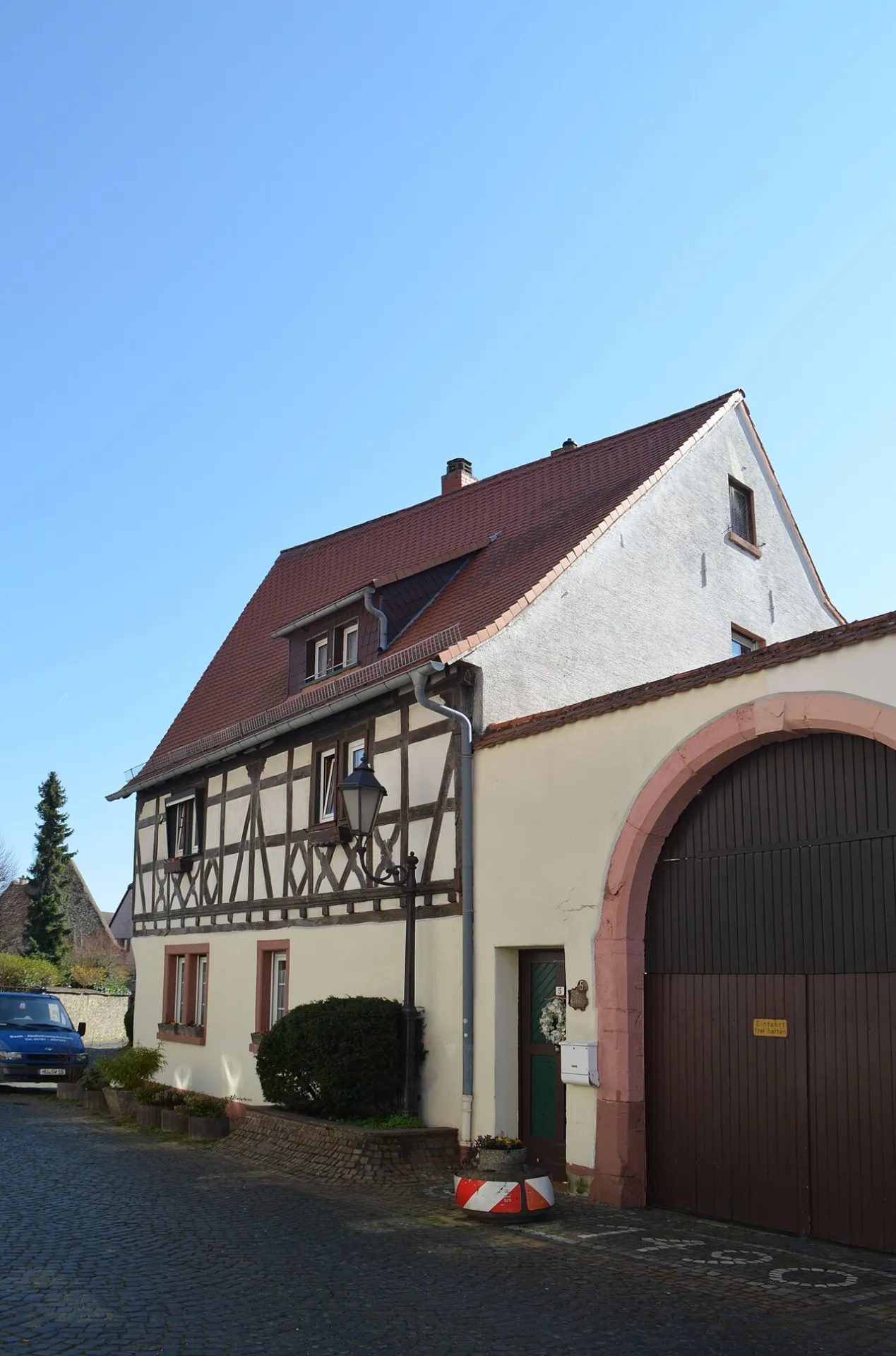 Hofanlage in der Wenckstraße in Hanau-Steinheim