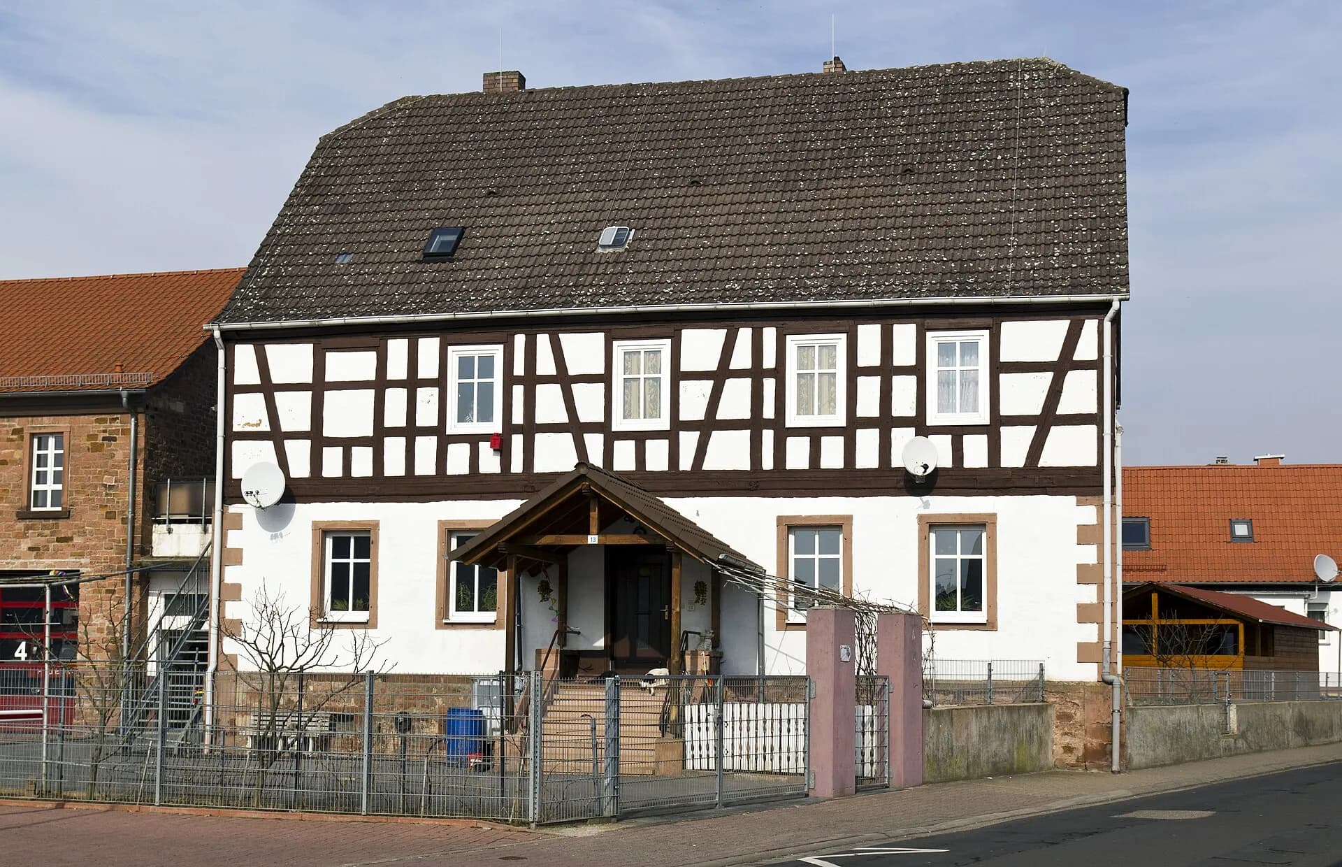 Fachwerkhaus des Hofguts in Gründau-Lieblos