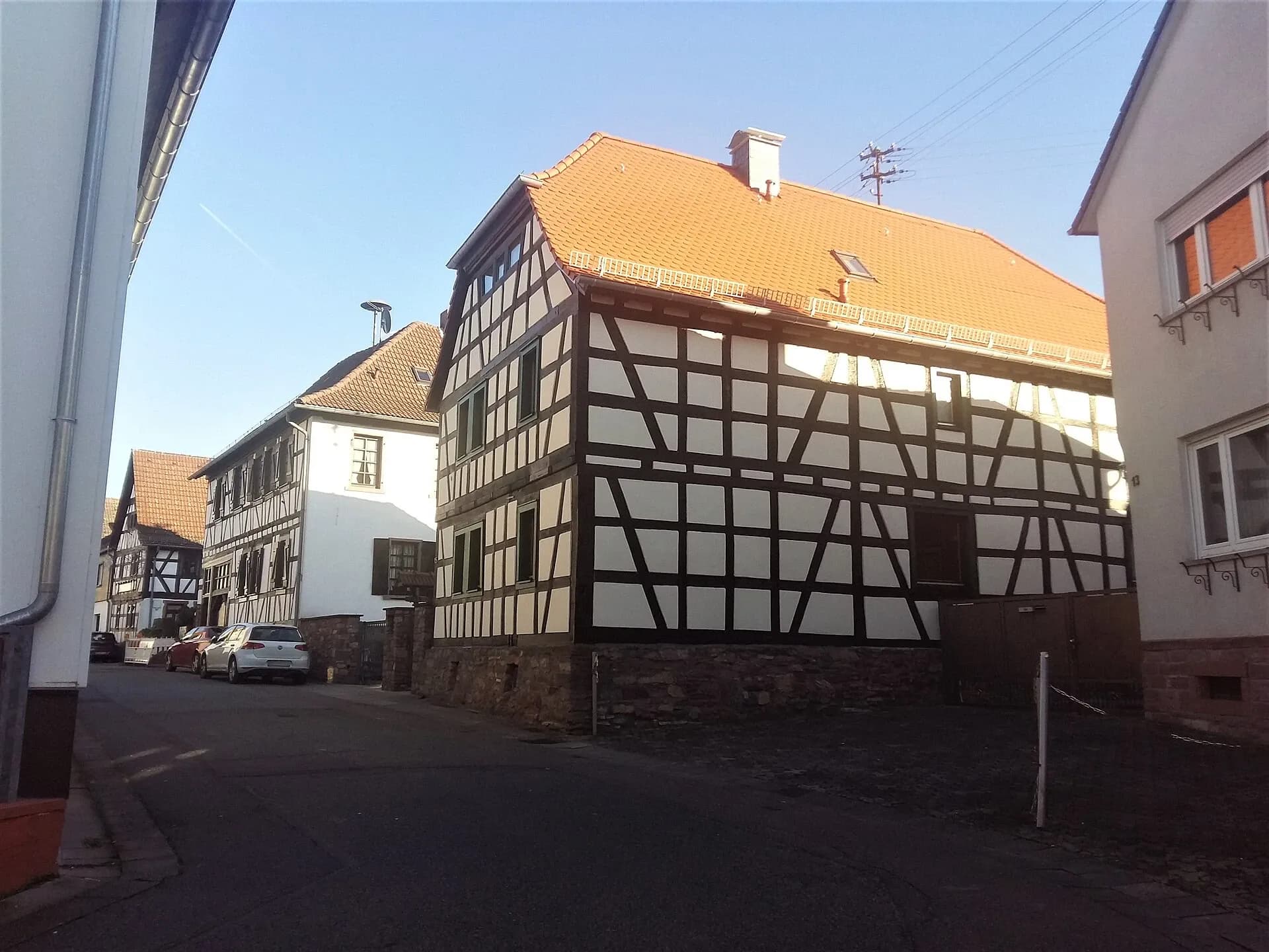 Fachwerkhofreite Am Alten Rathaus 15 in Dreieich-Offenthal
