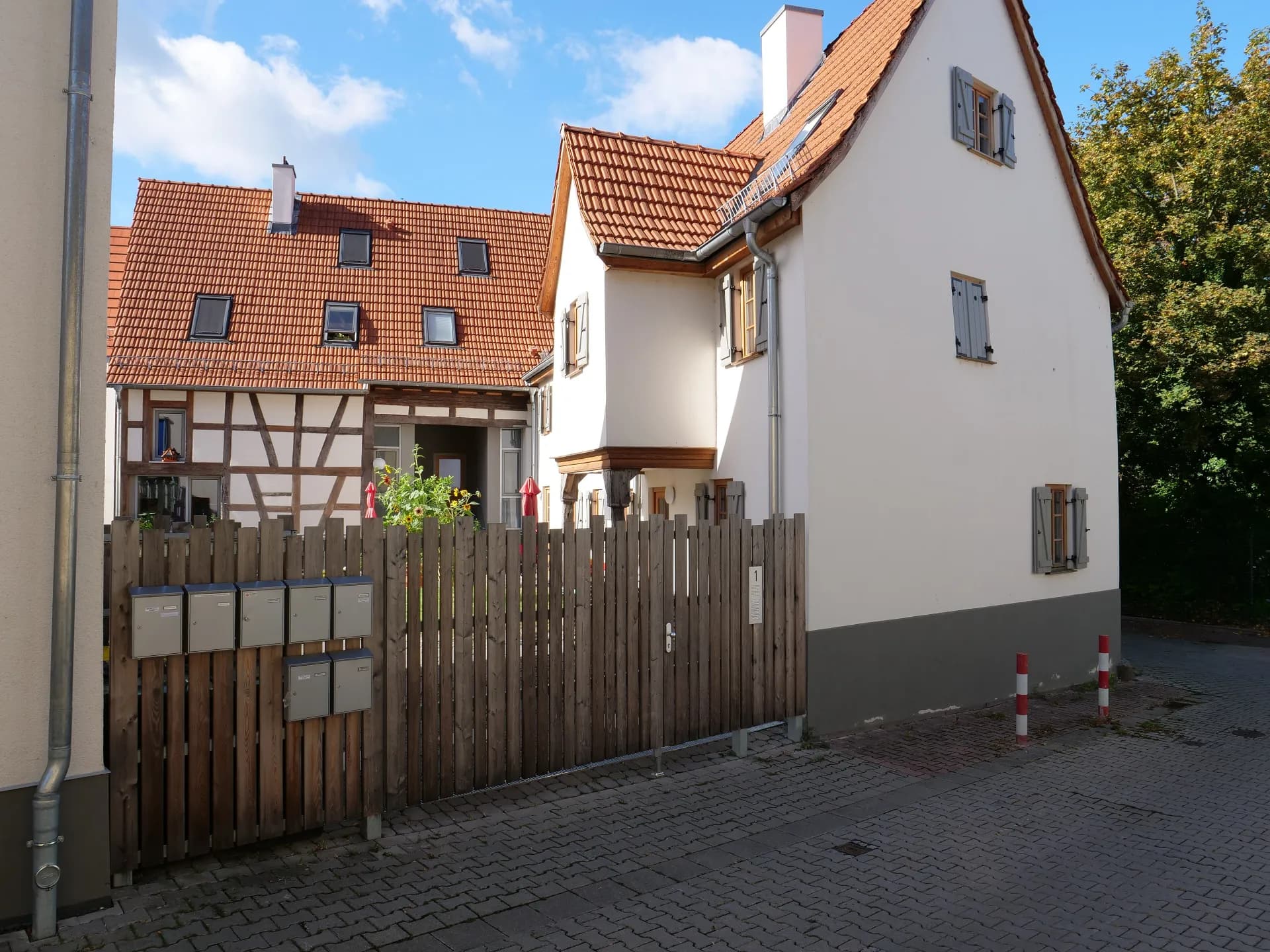 Hofreite an der Endsbornstraße in Frankfurt Eschersheim