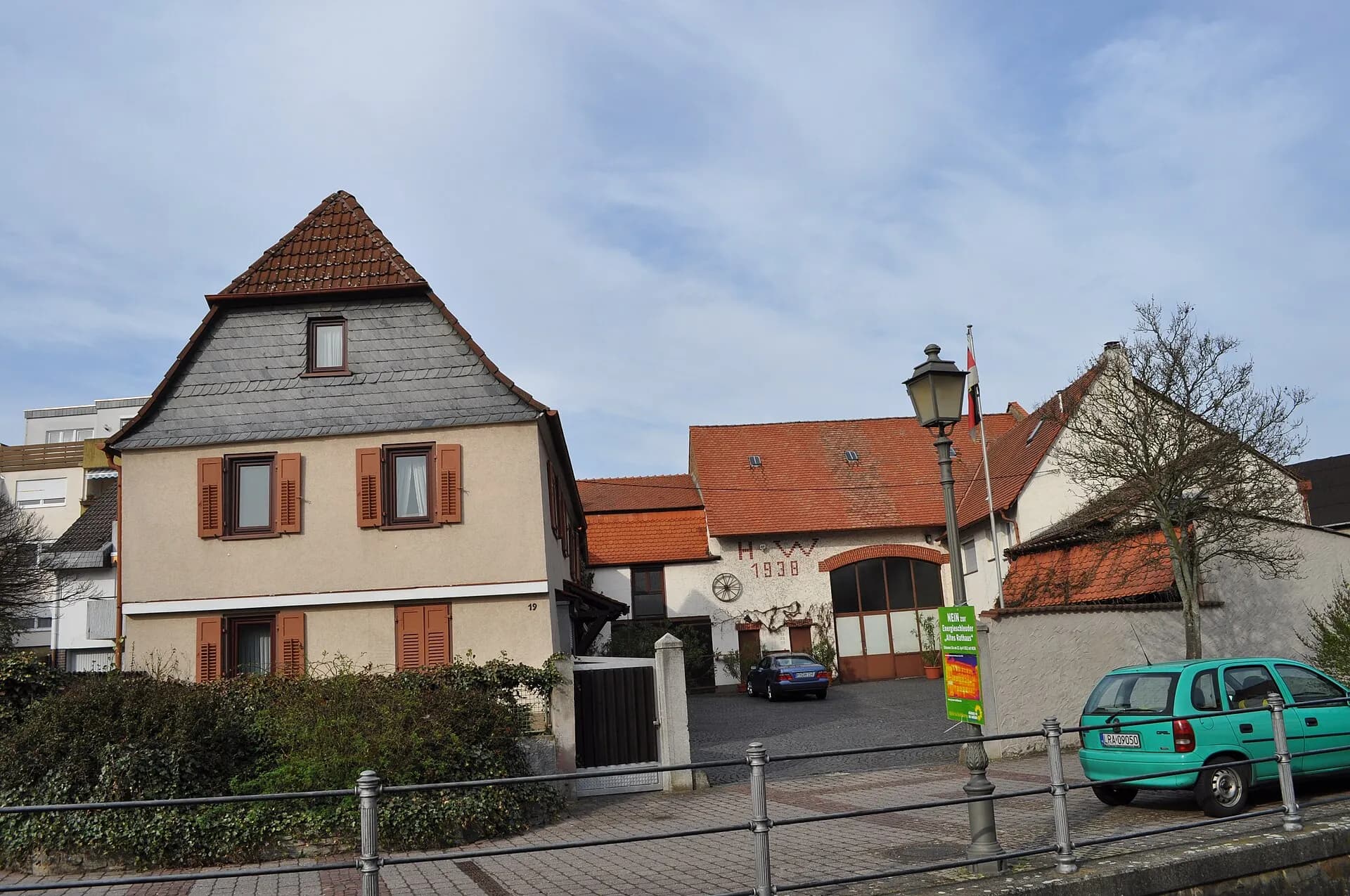 Hofreite in der Oberortstraße in Eschborn