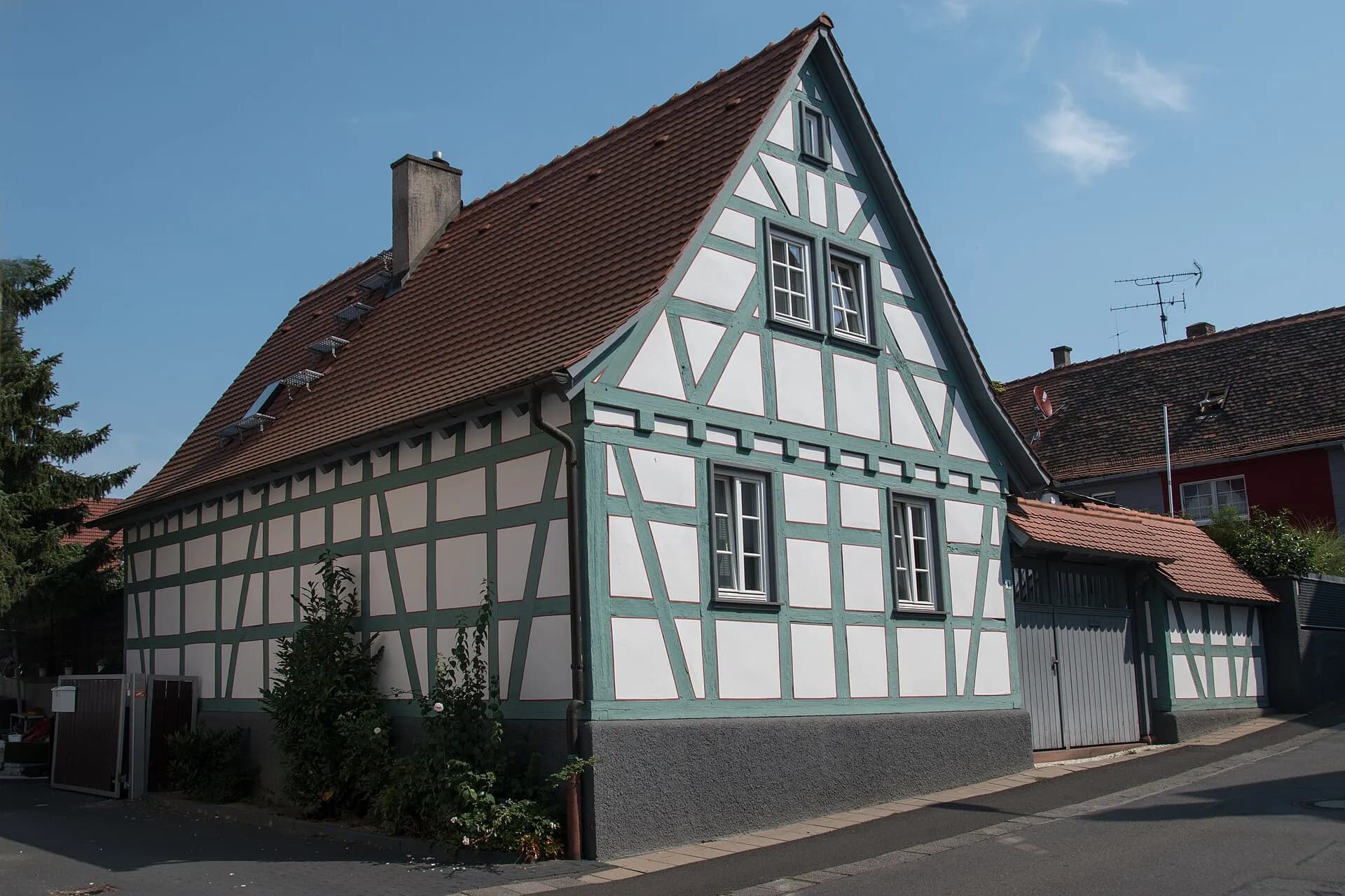 Haupthaus der Hofreite an der Sonngasse in Ober-Ramstadt