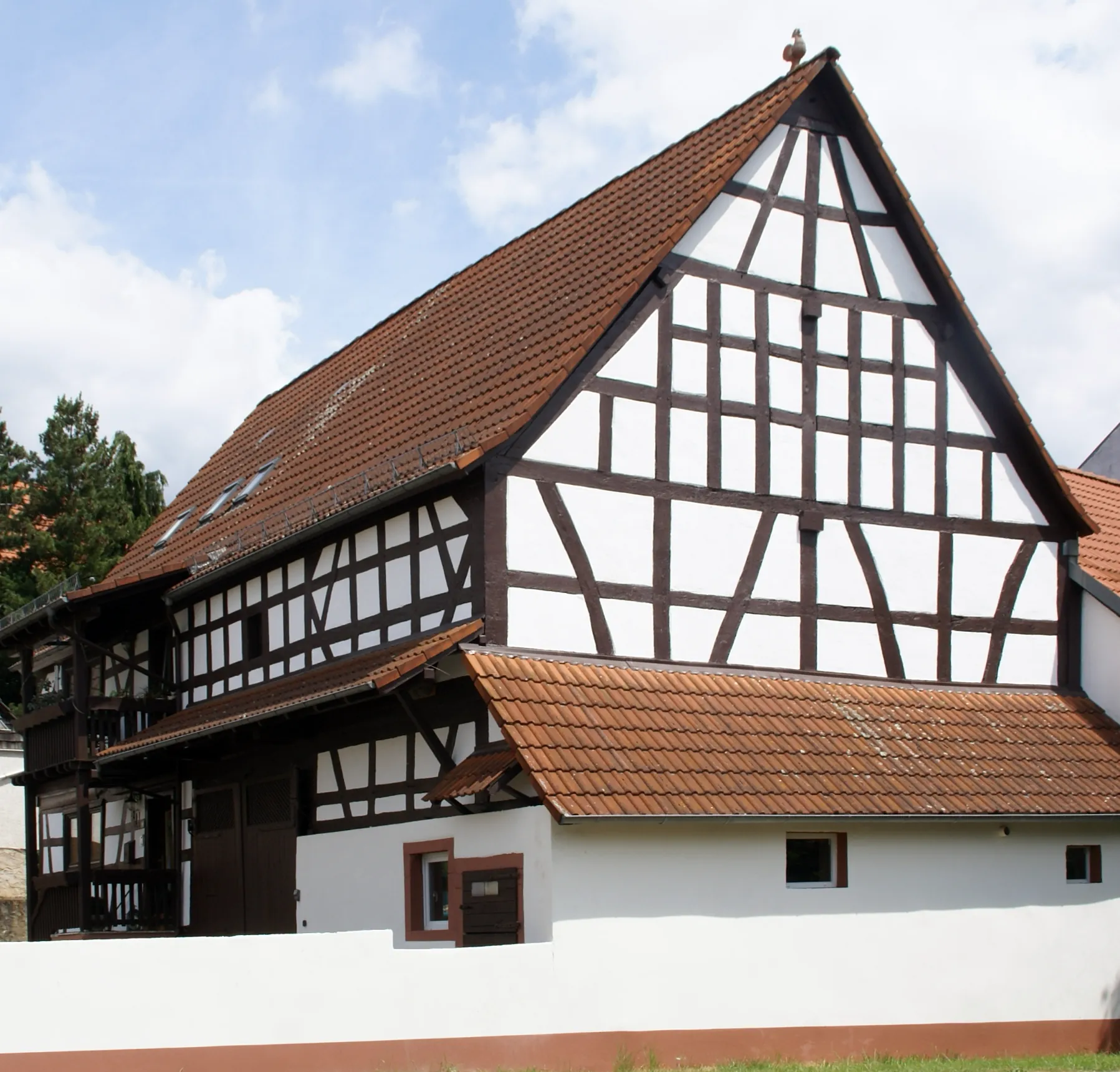Fachwerk-Hofanlage an der Raingartenstraße in Schöllkrippen-Hofstädten