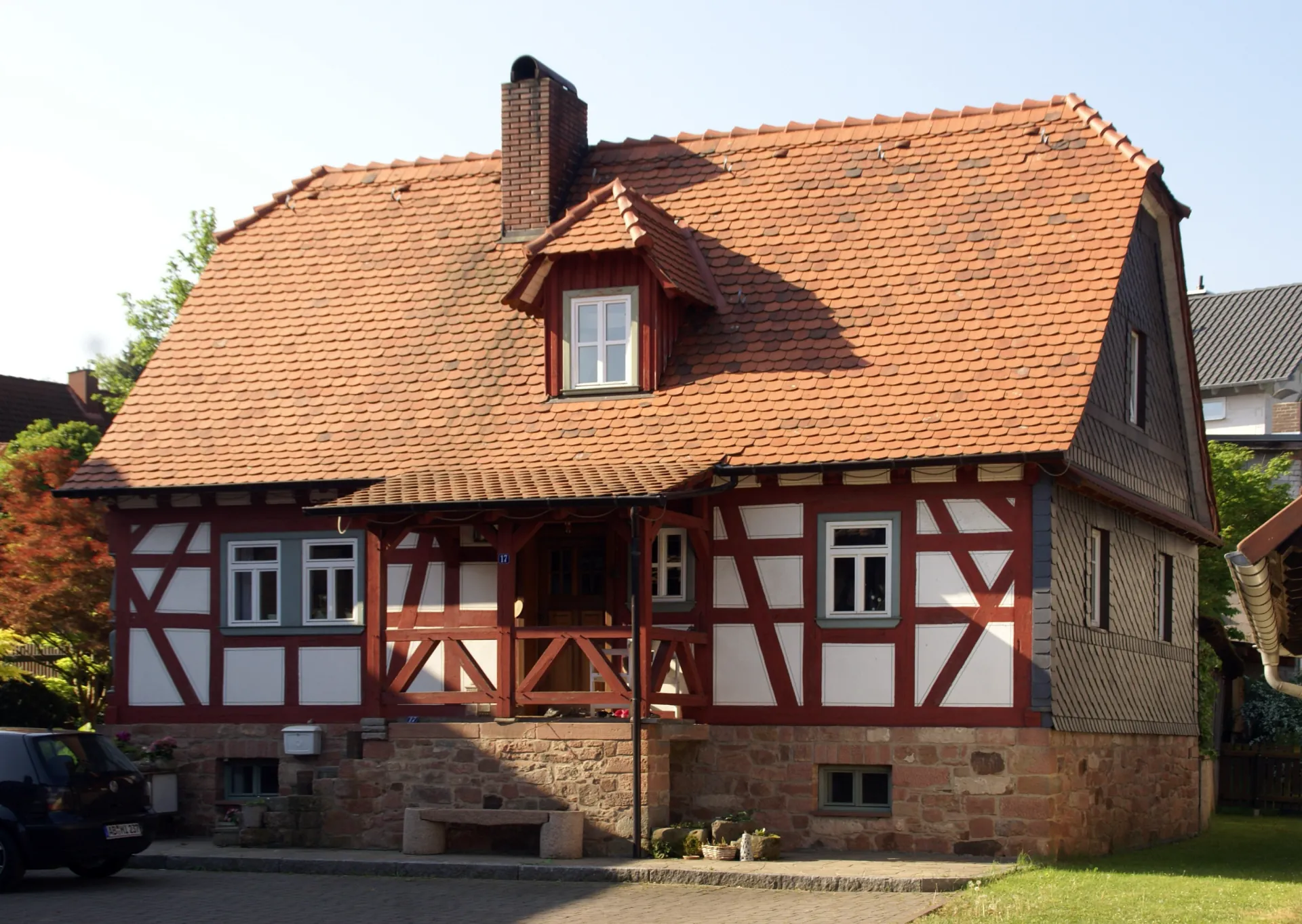 Fachwerkhaus Spessartstraße 17 in Schöllkrippen-Hofstädten
