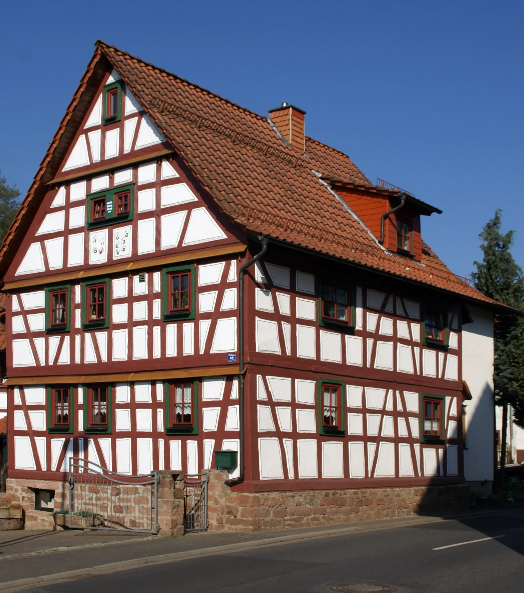 Fachwerkhaus Spessartstraße 29 in Schöllkrippen-Hofstädten