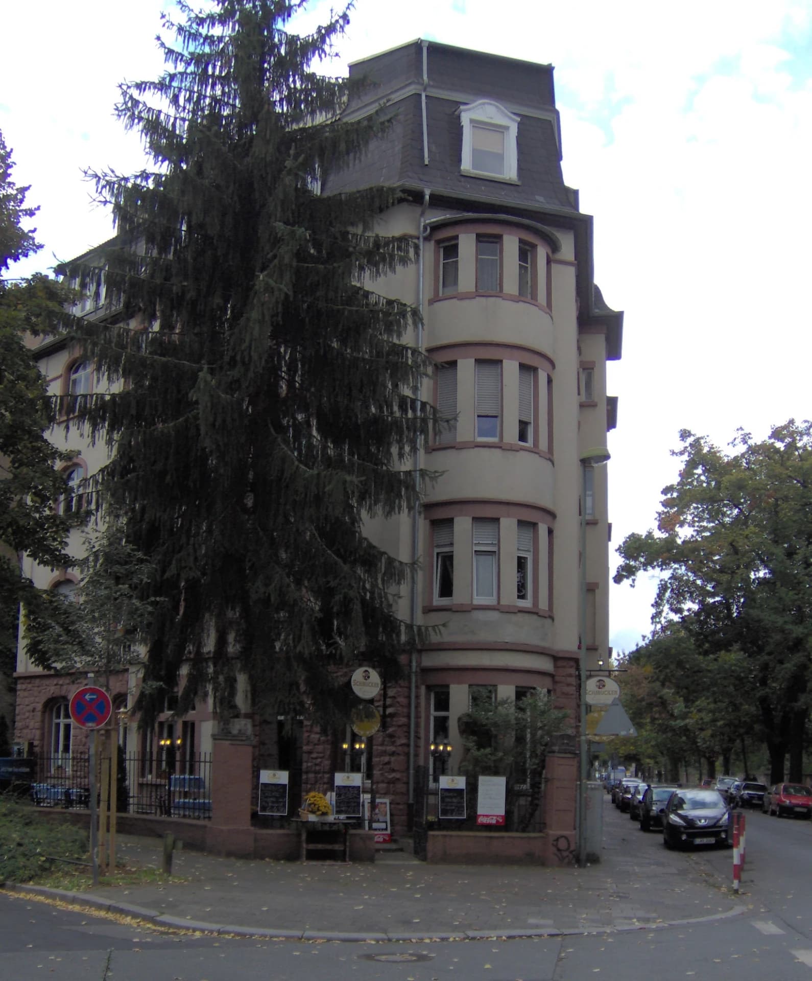 Eckhaus Hohe Straße 1 in Offenbach
