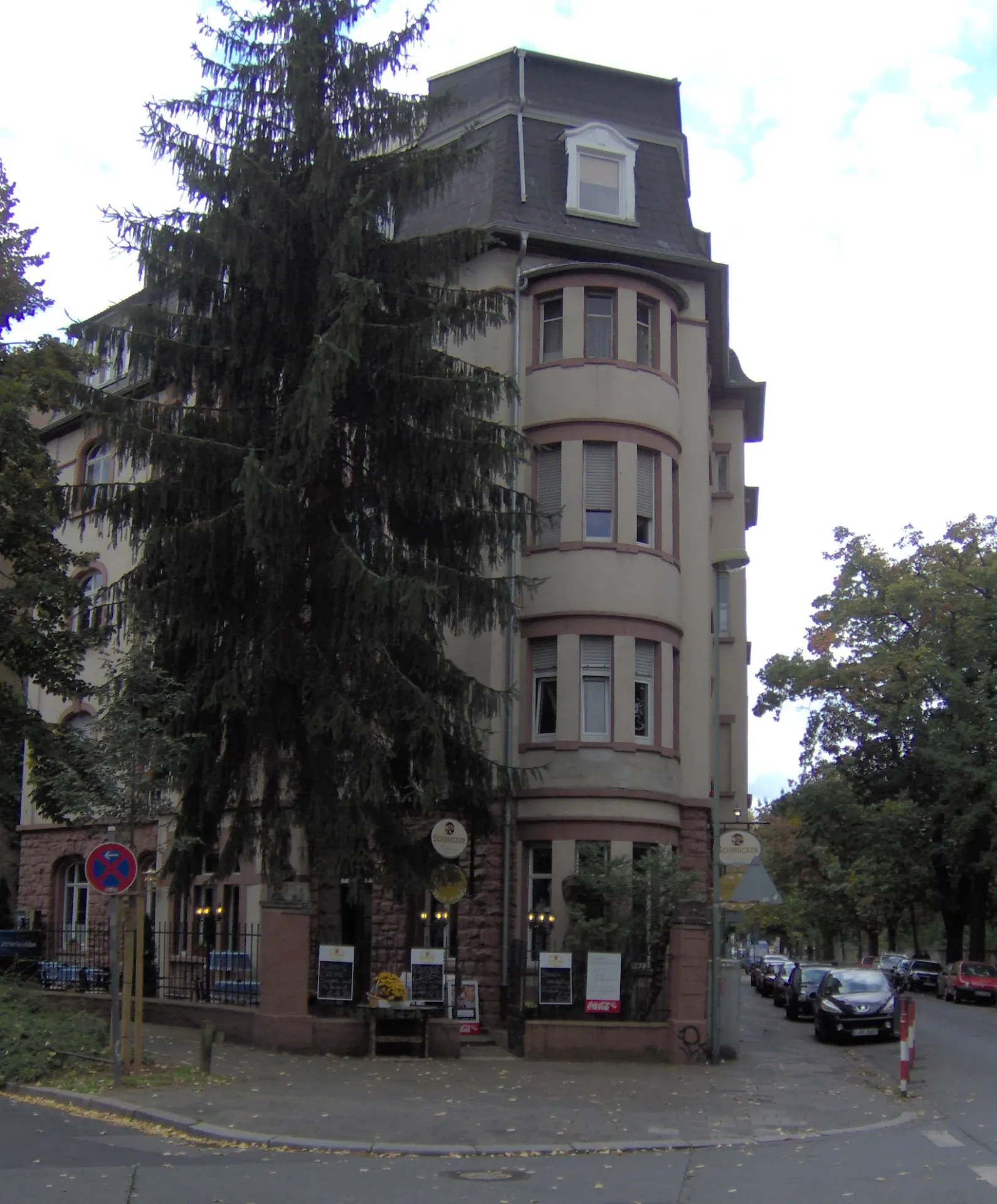 Eckhaus Hohe Straße 1 in Offenbach