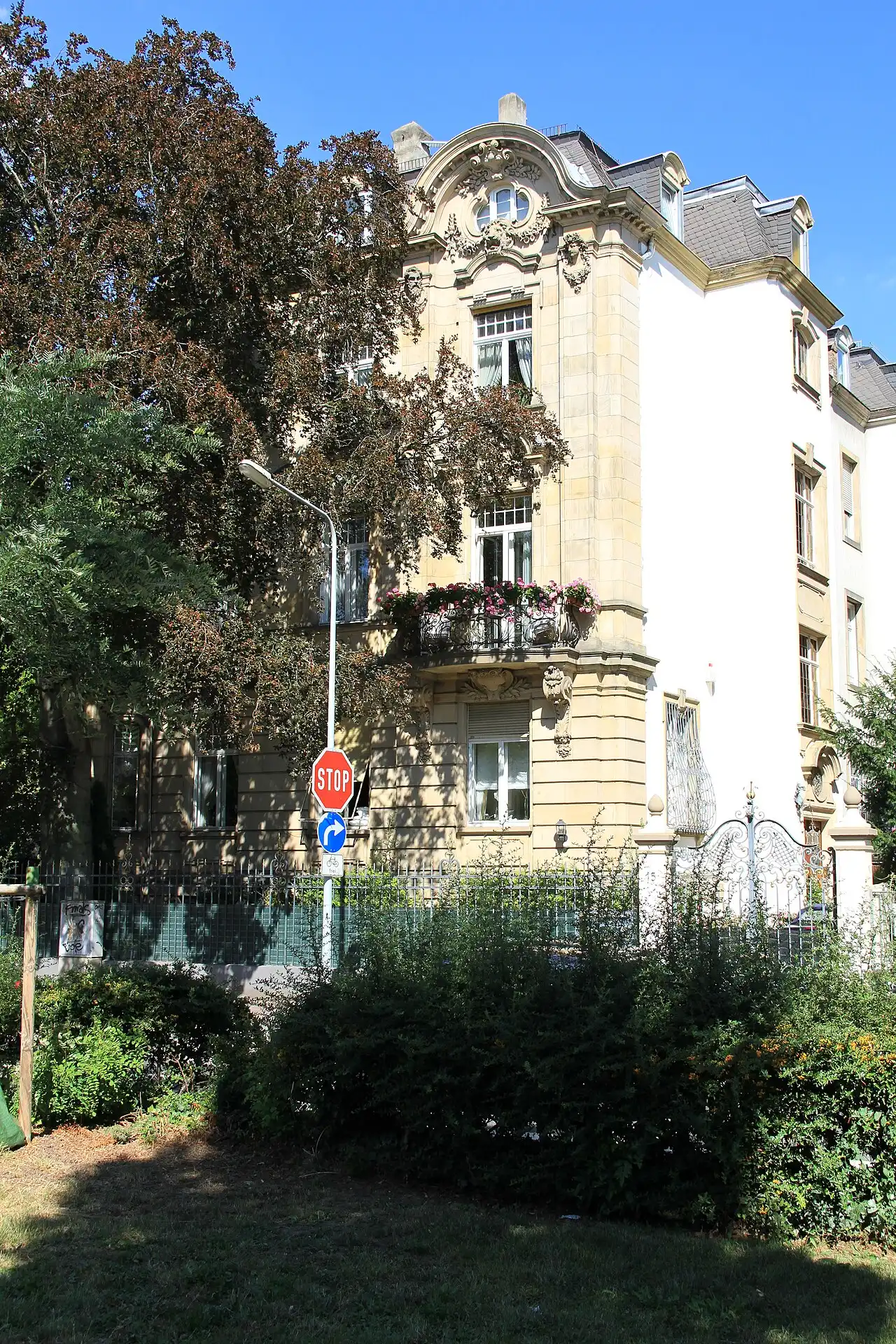 Villa an der Holbeinstraße in Frankfurt Sachsenhausen