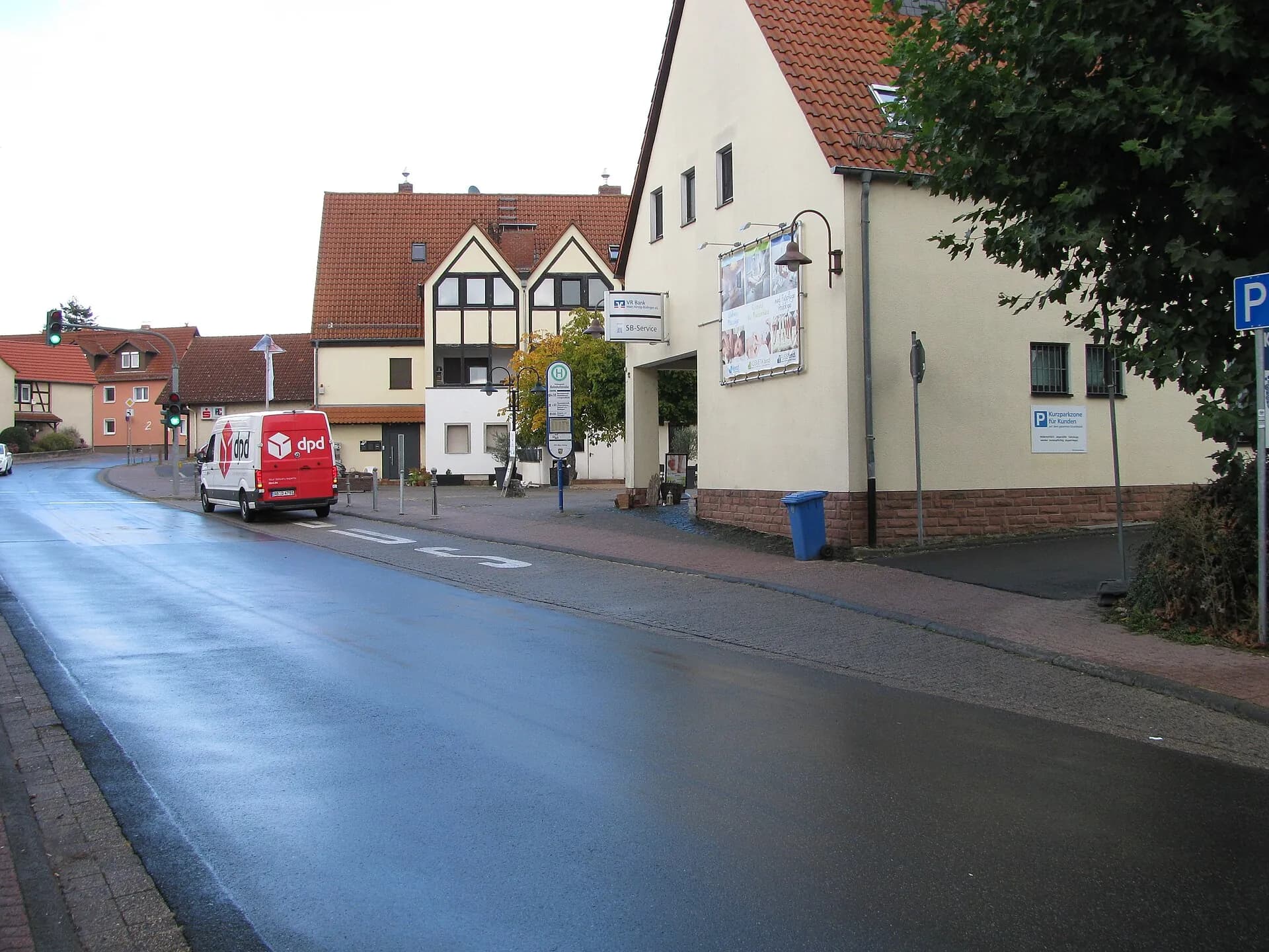 Bahnhofstraße in Ronneburg-Hüttengesäß
