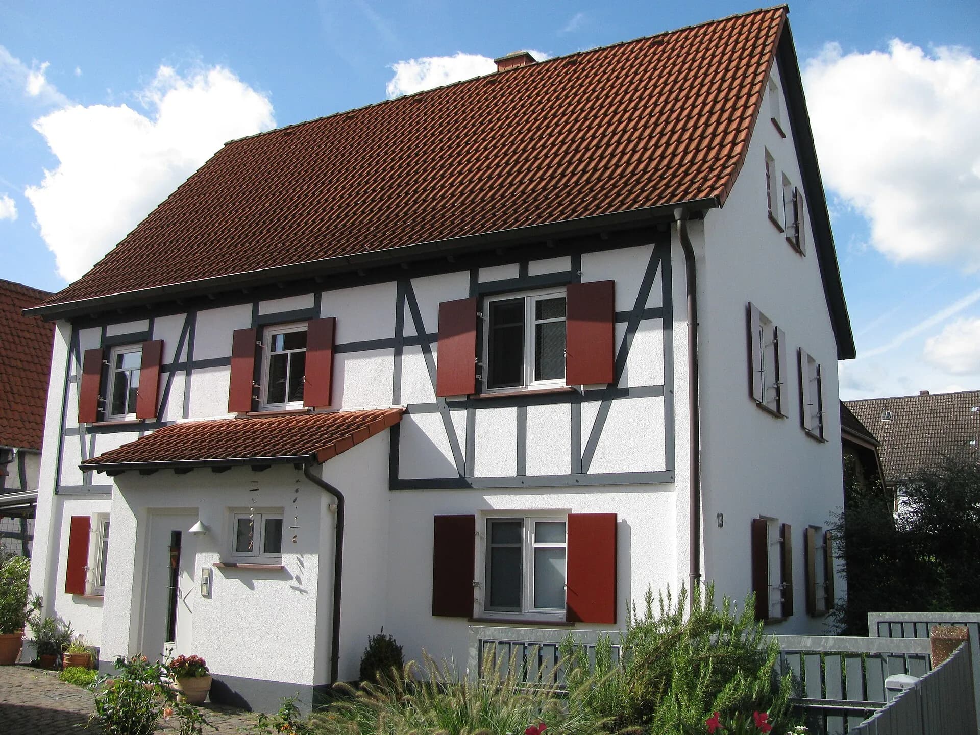 Fachwerkhaus in der Kirchstraße 13 in Ronneburg-Hüttengesäß