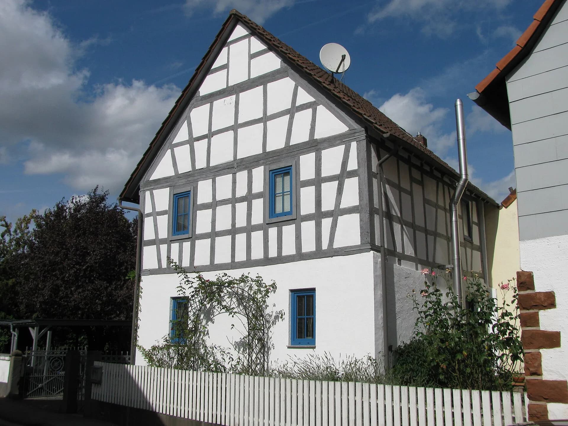 Fachwerkhaus in der Kirchstraße 4 in Ronneburg-Hüttengesäß