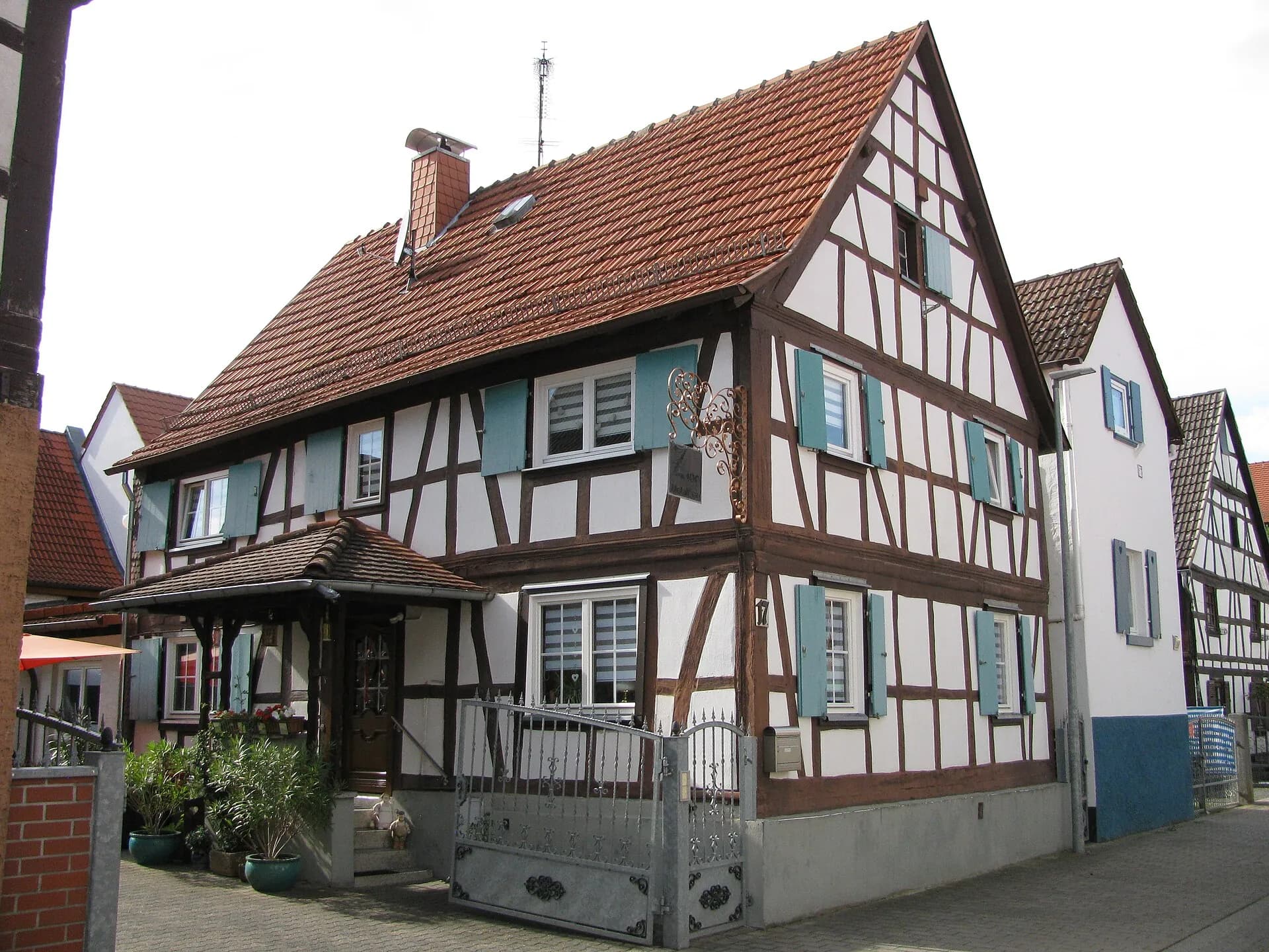 Fachwerkhaus in der Langstraße 17 in Ronneburg-Hüttengesäß