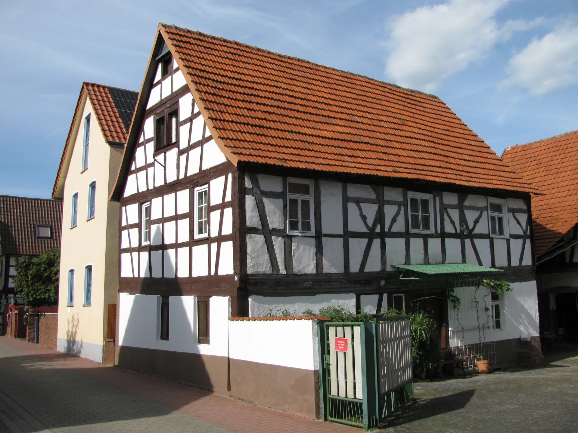 Fachwerkhaus in der Langstraße 24 in Ronneburg-Hüttengesäß