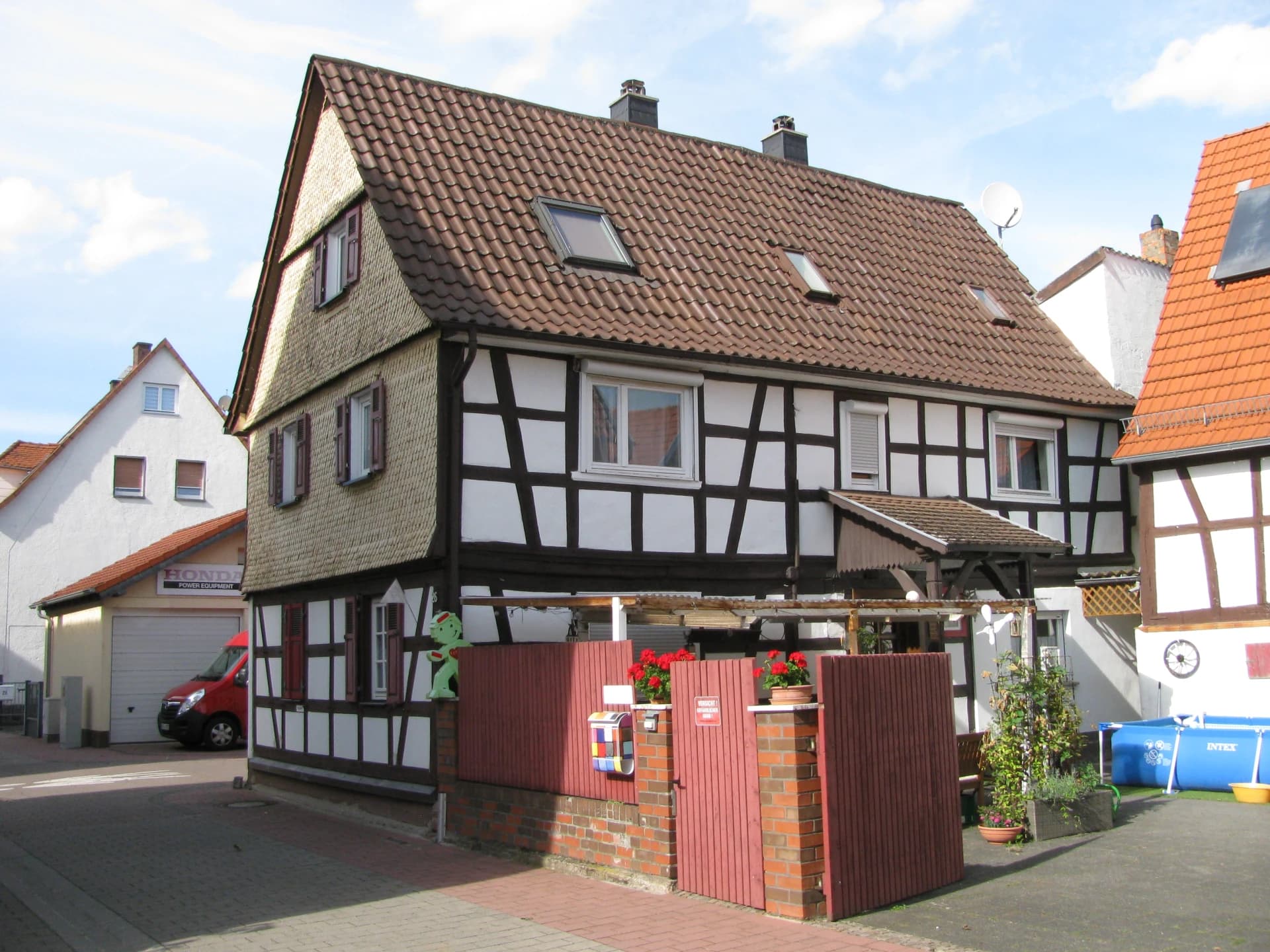 Fachwerkhaus in der Langstraße 26 in Ronneburg-Hüttengesäß