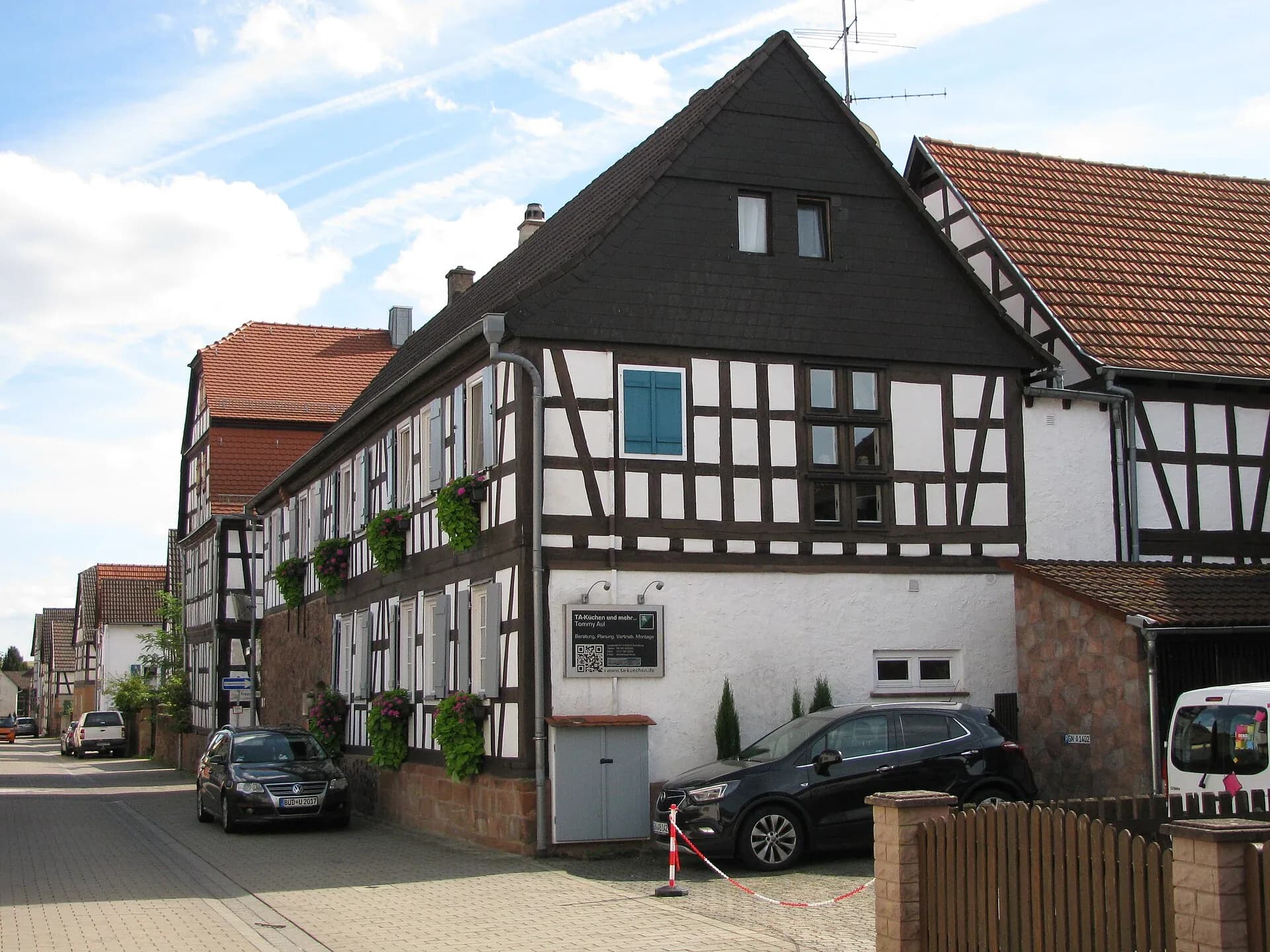 Fachwerkhaus in der Langstraße 27 in Ronneburg-Hüttengesäß