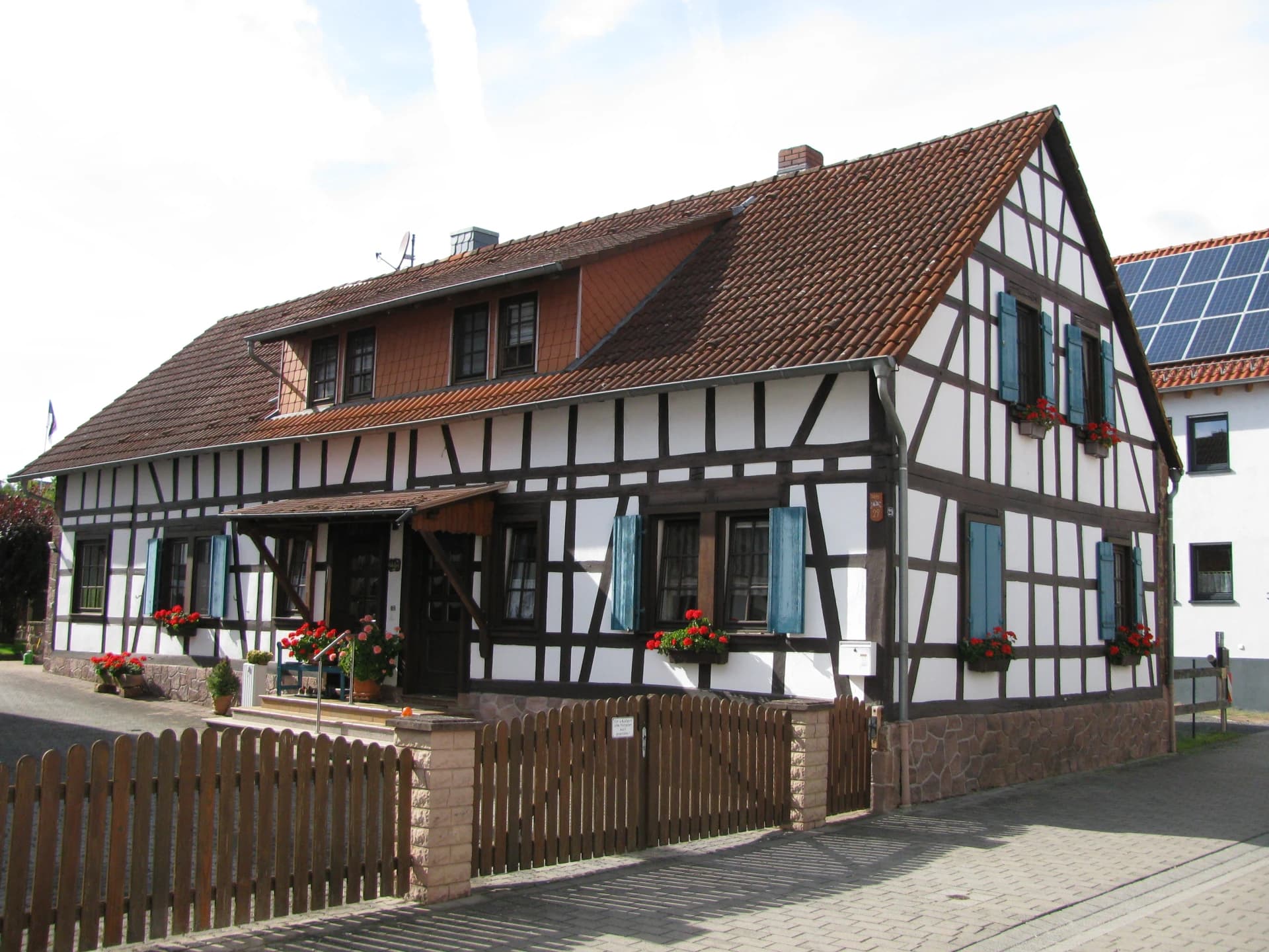 Fachwerkhaus in der Langstraße 29 in Ronneburg-Hüttengesäß